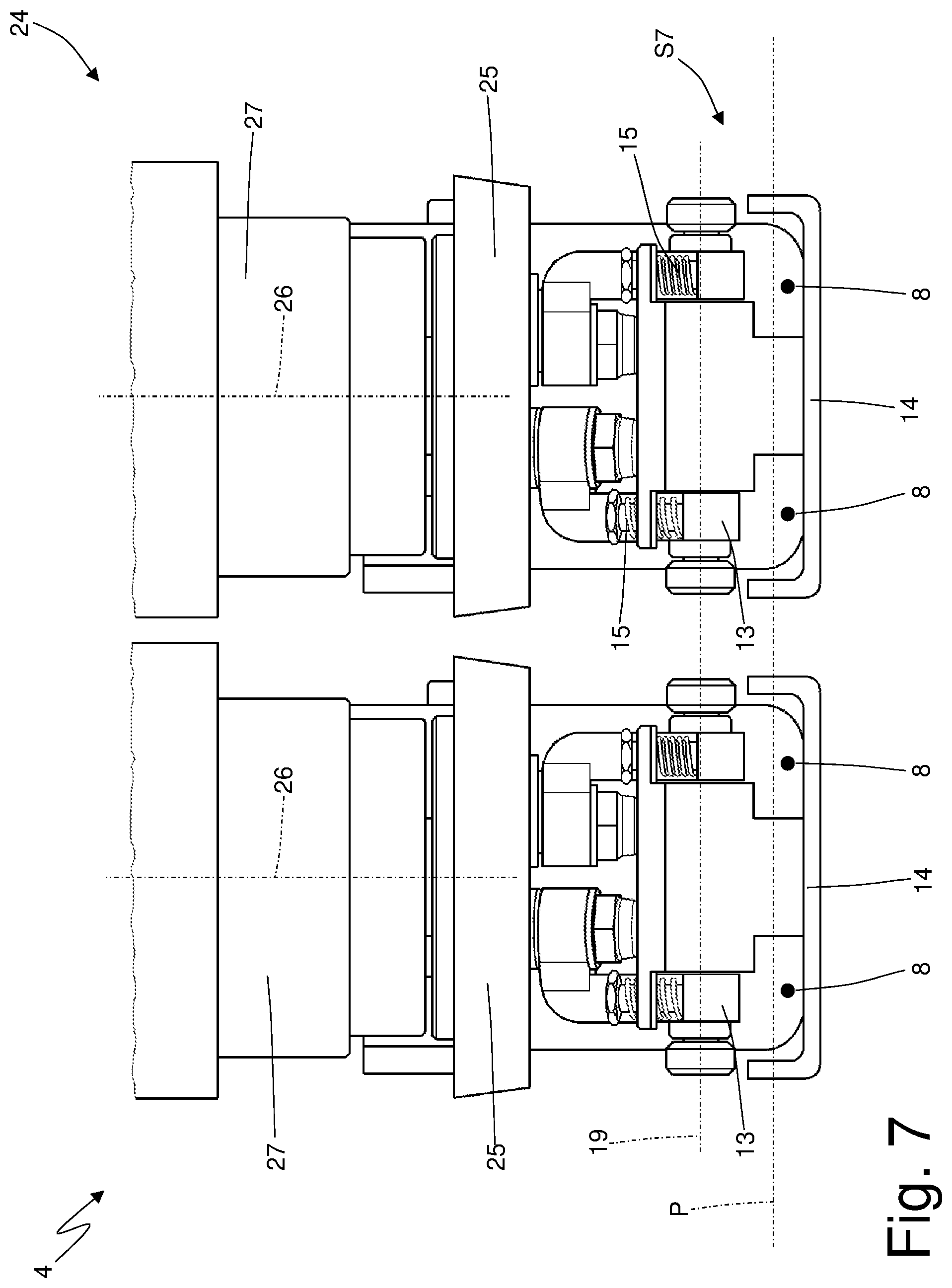 Patent US11772907 Figure 6 – Transport system for an at least partially complete cartridge, in particular for an electronic cigarette