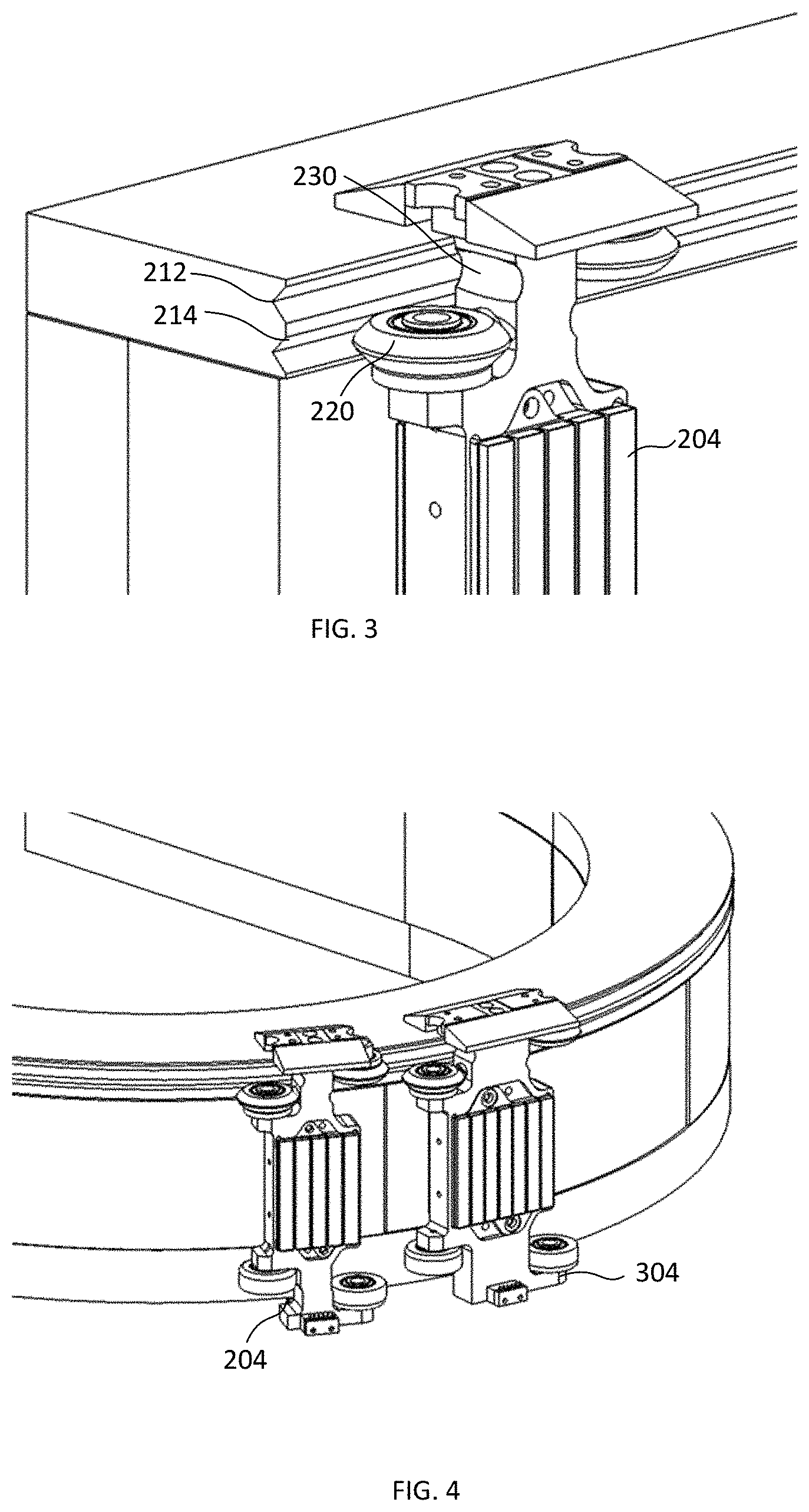 Patent US11772909 Figure 3 – Linear motor conveyor system and moving elements therefor providing a reduced tooling pitch
