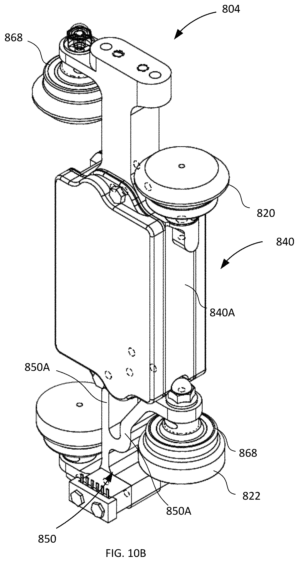 Patent US11772909 Figure 12 – Linear motor conveyor system and moving elements therefor providing a reduced tooling pitch