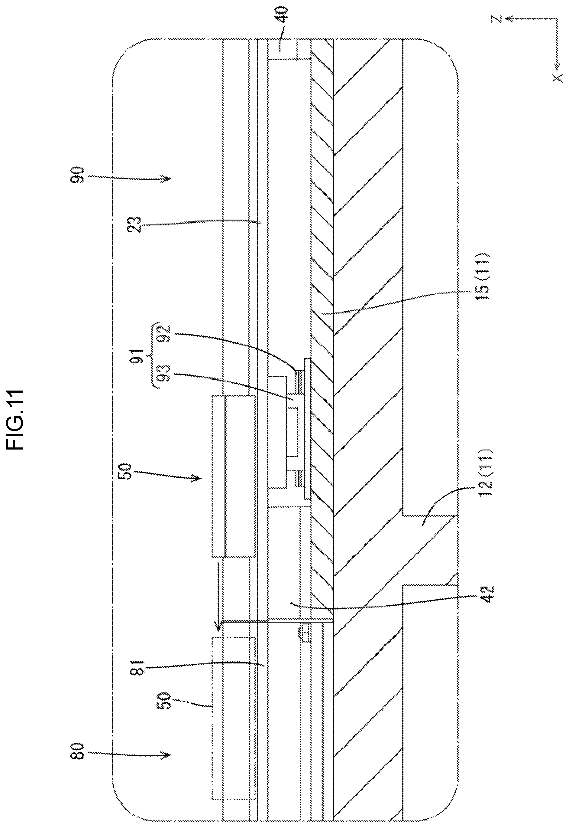 Patent US11772910 Figure 11 – Linear conveyor