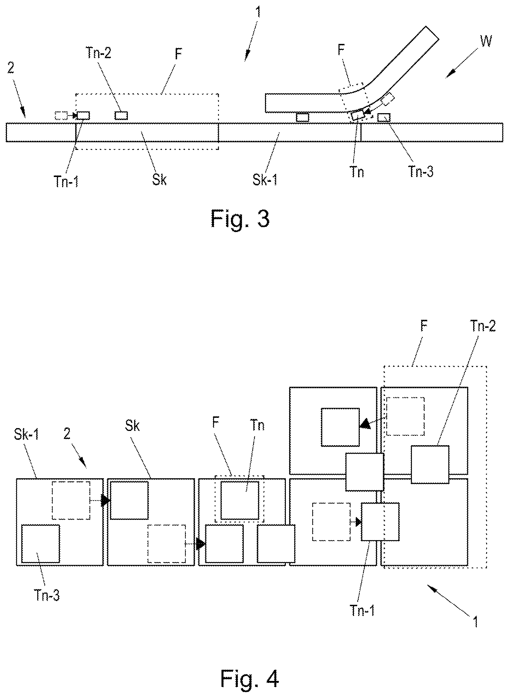 Patent US11772912 Figure 2 – Method for operating a transport system in the form of a long-stator linear motor