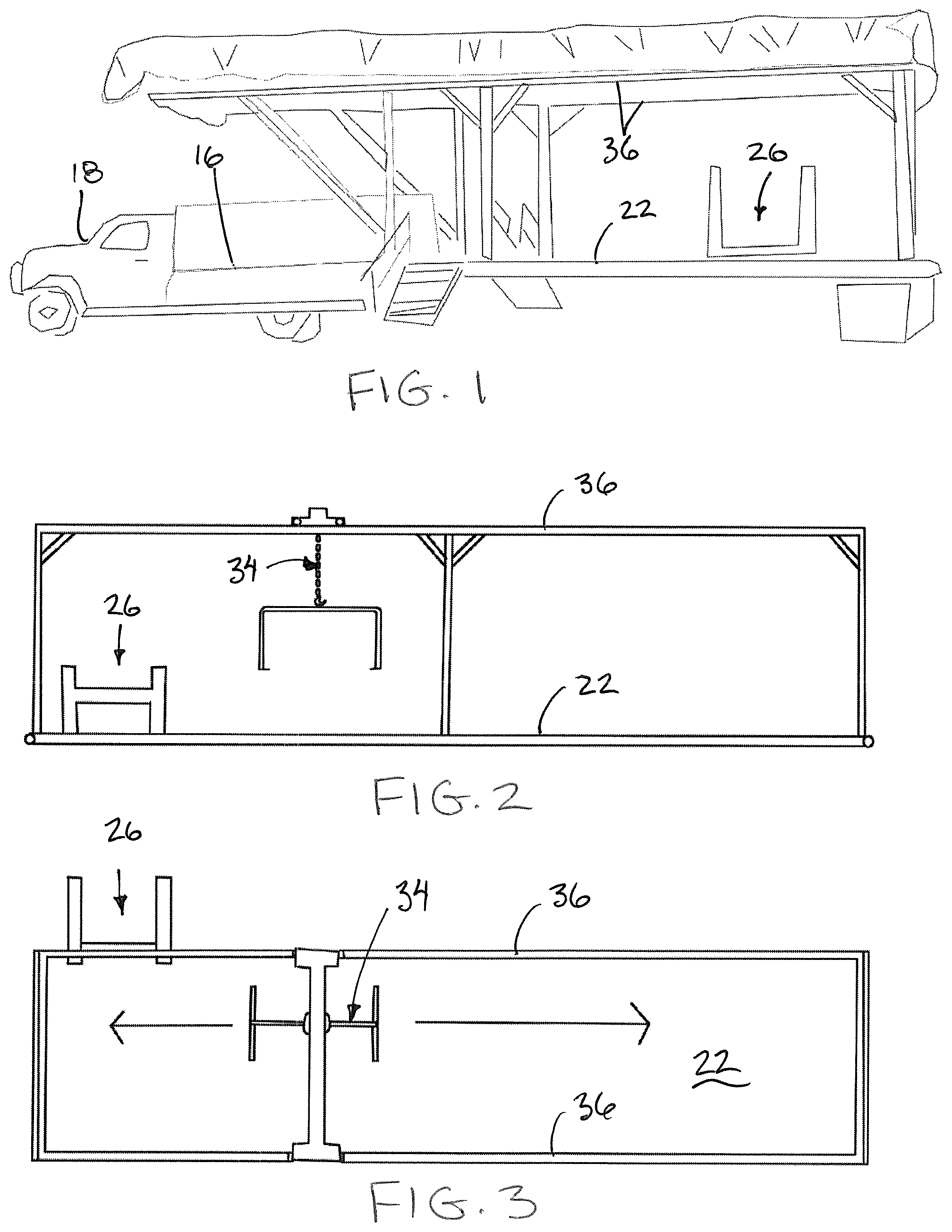 Patent US11772913 Figure 1 – Solar panel handling and installation method