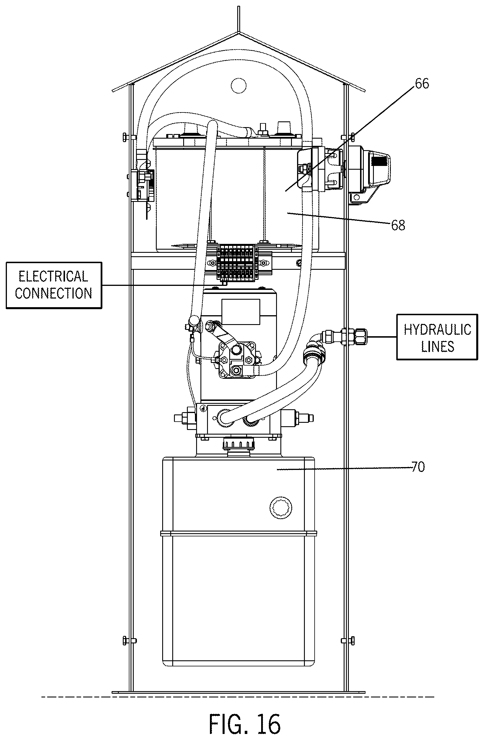 Patent US11772915 Figure 12 – Hydraulically-powered vehicle leveler