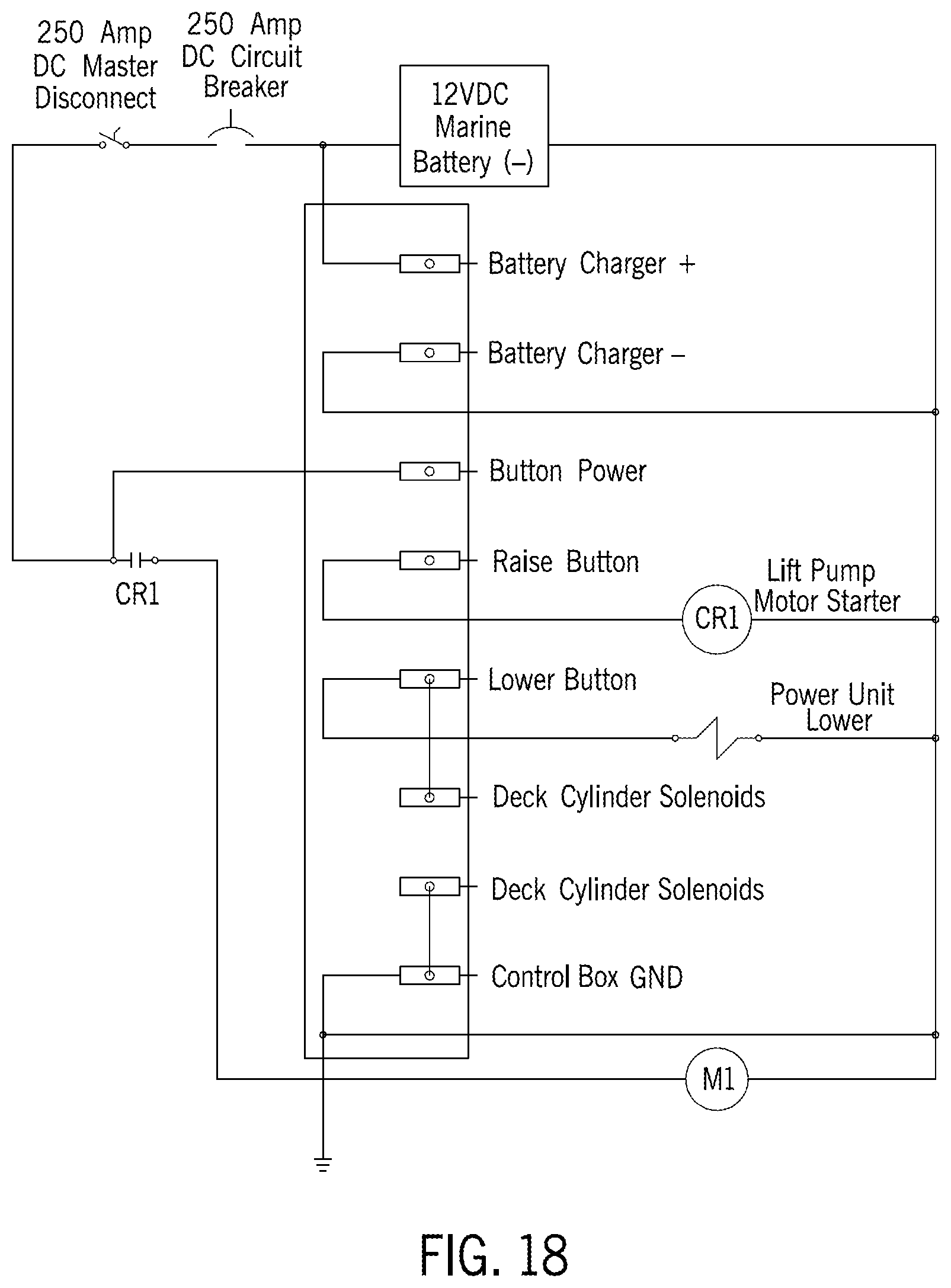 Patent US11772915 Figure 15 – Hydraulically-powered vehicle leveler