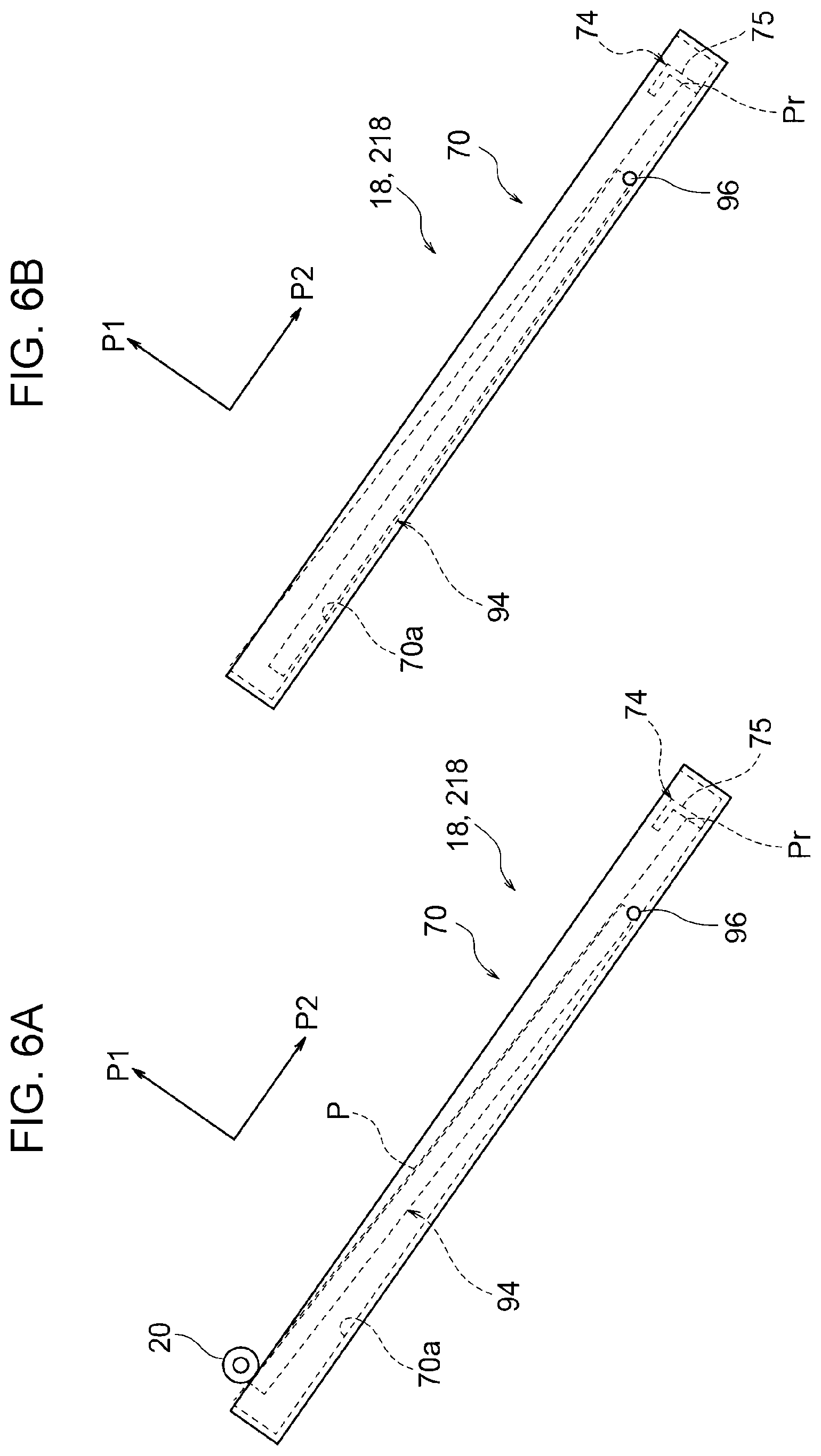 Patent US11772916 Figure 6 – Container member and image forming apparatus with container body containing and tilting recording medium