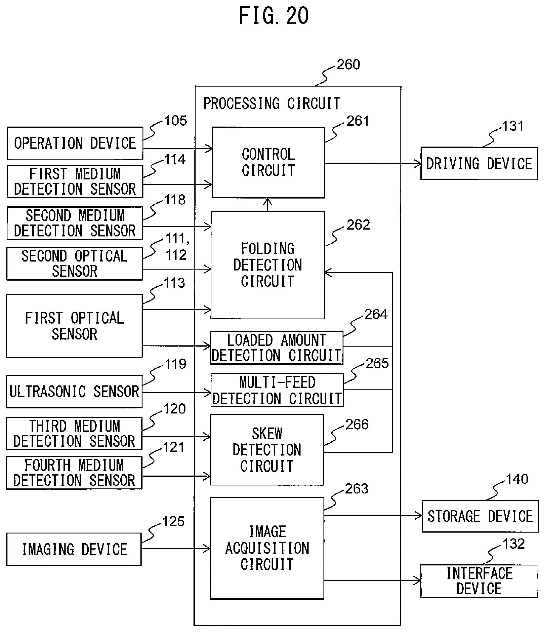 Patent US11772918 Figure 18 – Medium conveying apparatus for detecting a folding of a medium
