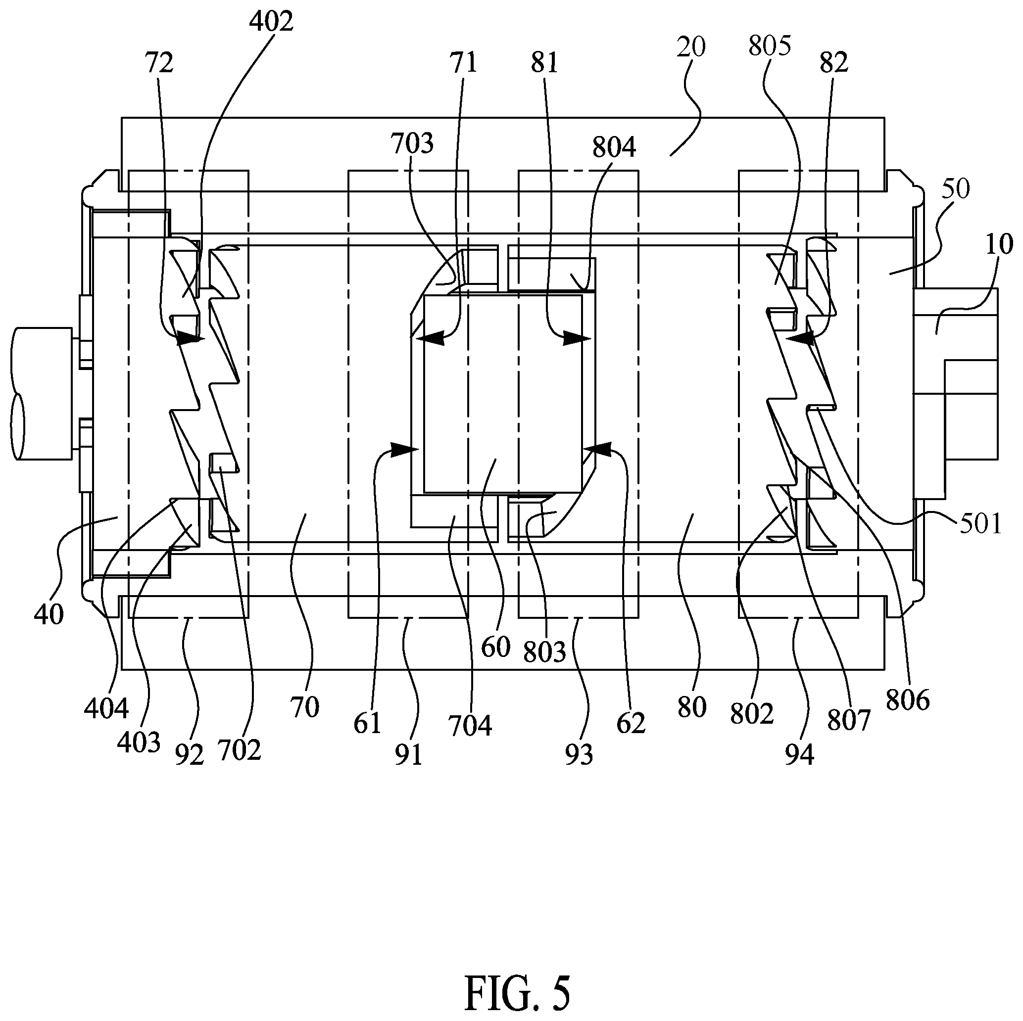 Patent US11772919 Figure 5 – Bi-directional paper pickup mechanism