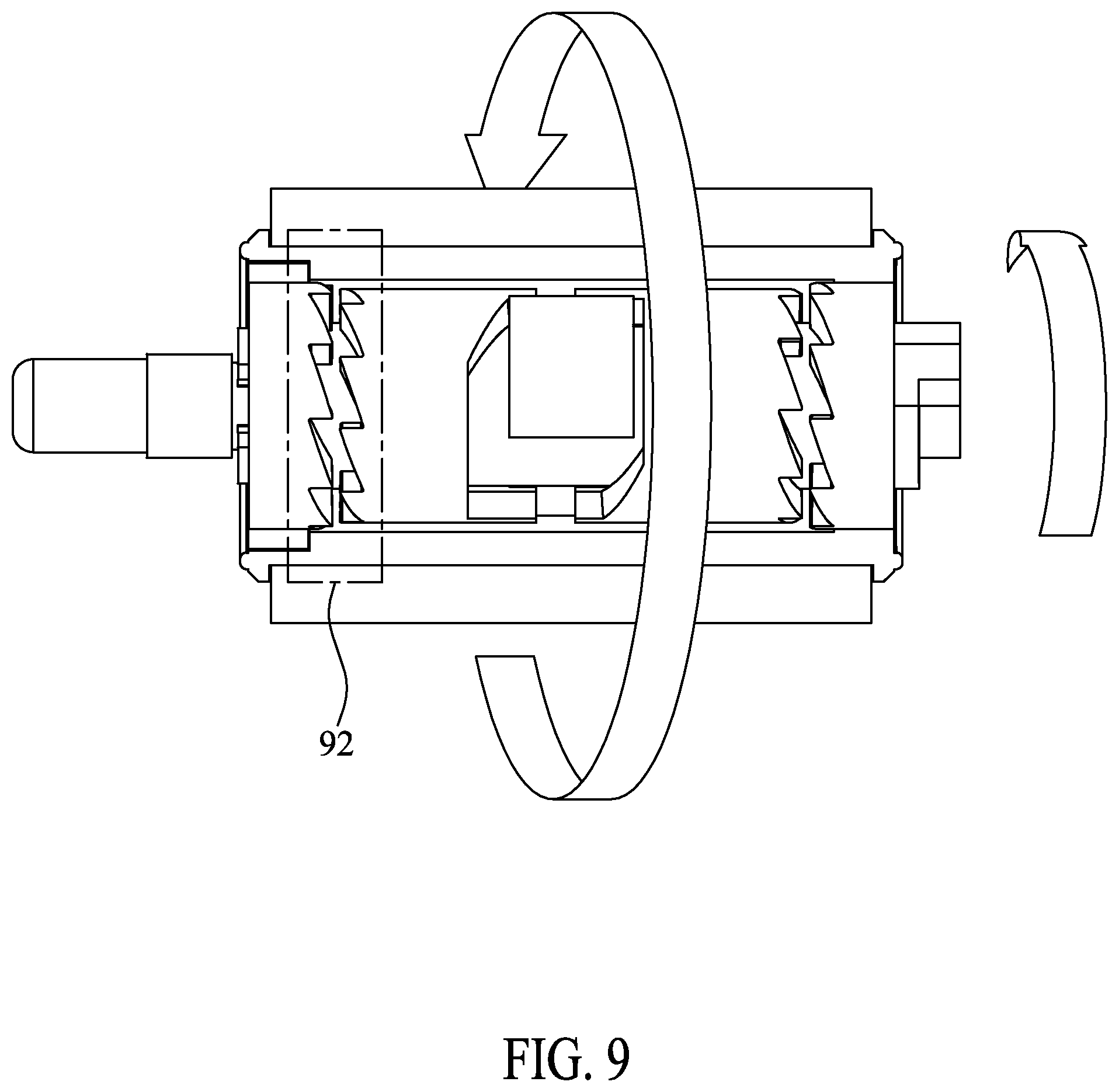 Patent US11772919 Figure 9 – Bi-directional paper pickup mechanism
