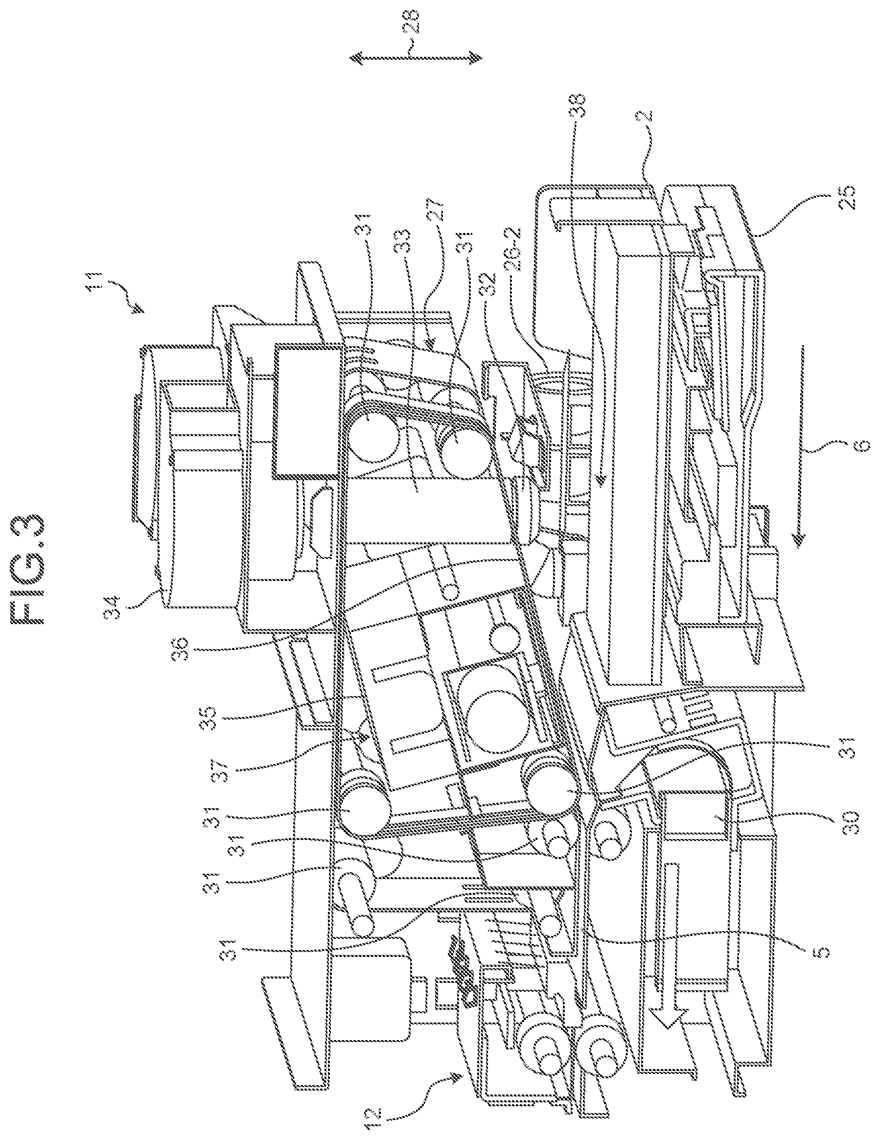 Patent US11772920 Figure 3 – Medium conveying apparatus