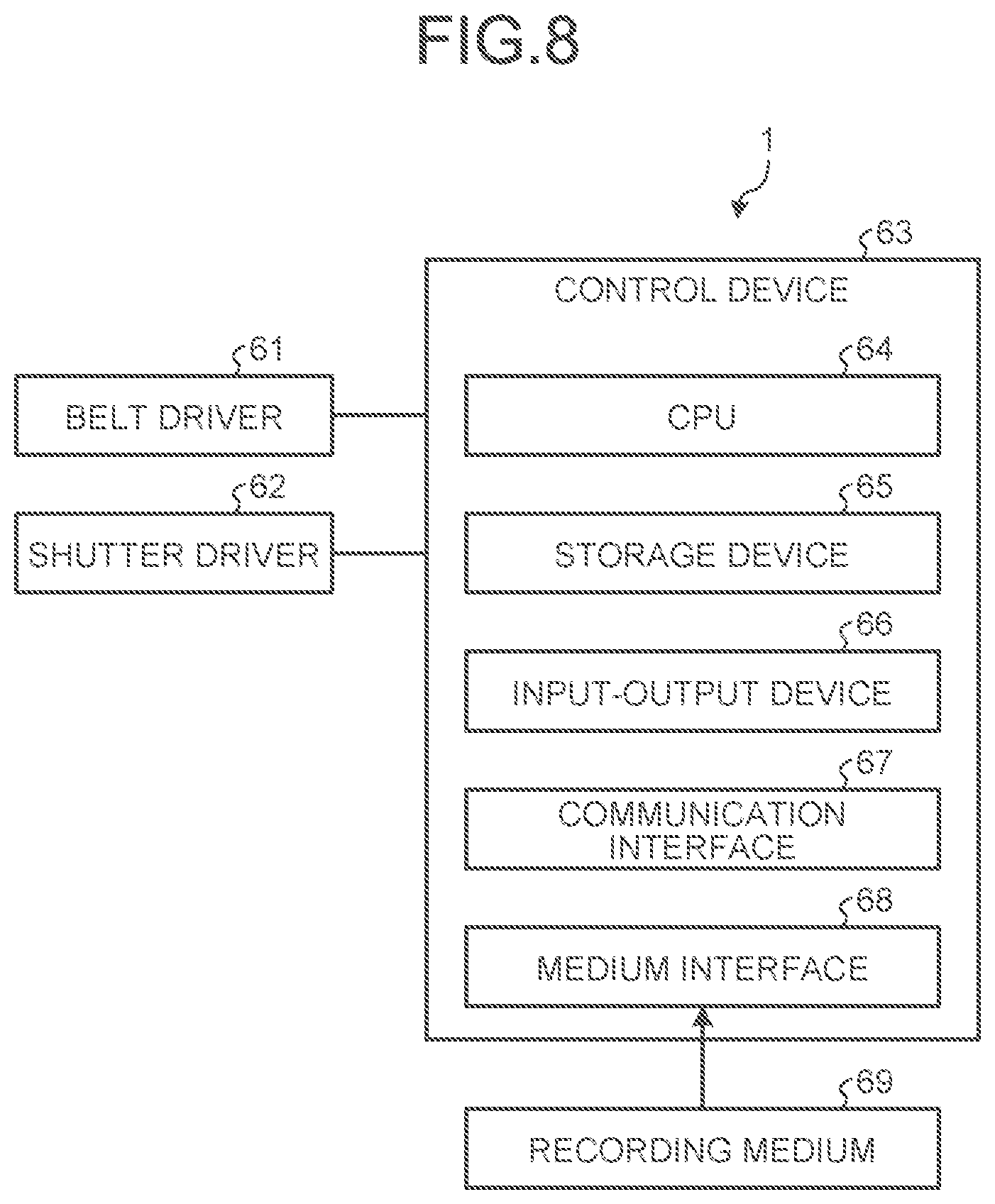 Patent US11772920 Figure 8 – Medium conveying apparatus