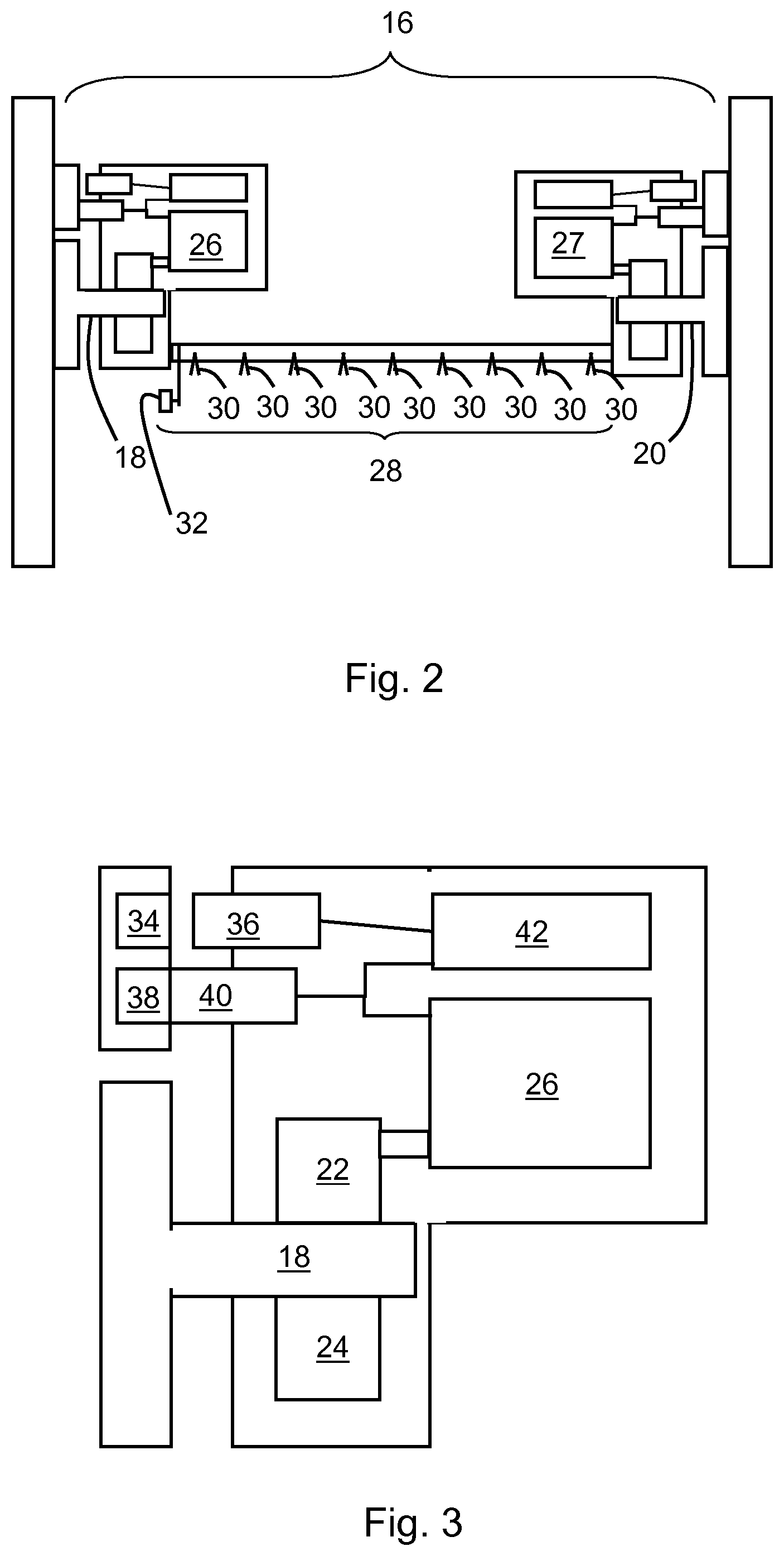 Patent US11772921 Figure 2 – Printing system comprising a transport apparatus engaged with a track and method of printing