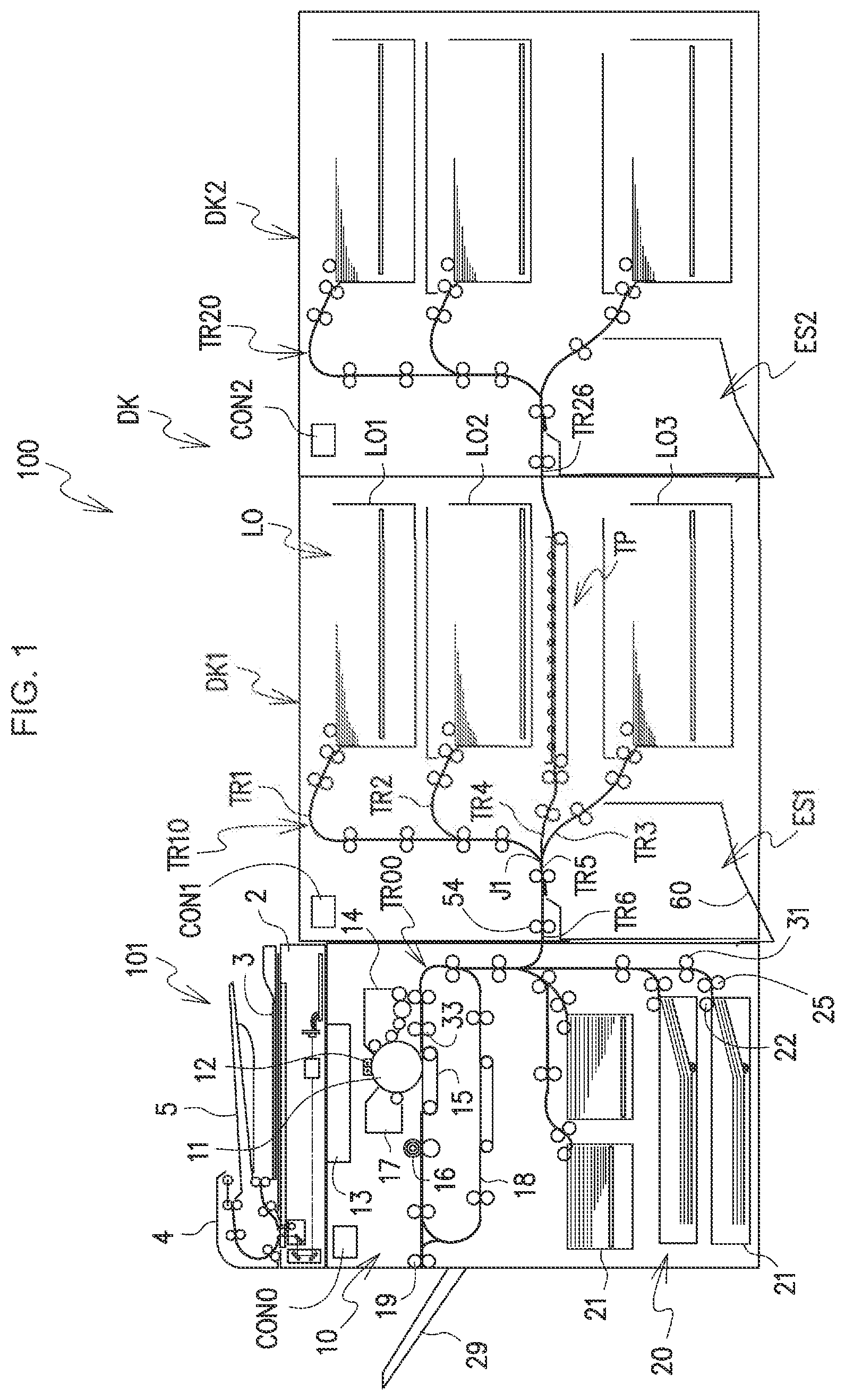 Patent US11772923 Figure 1 – Sheet feeding apparatus