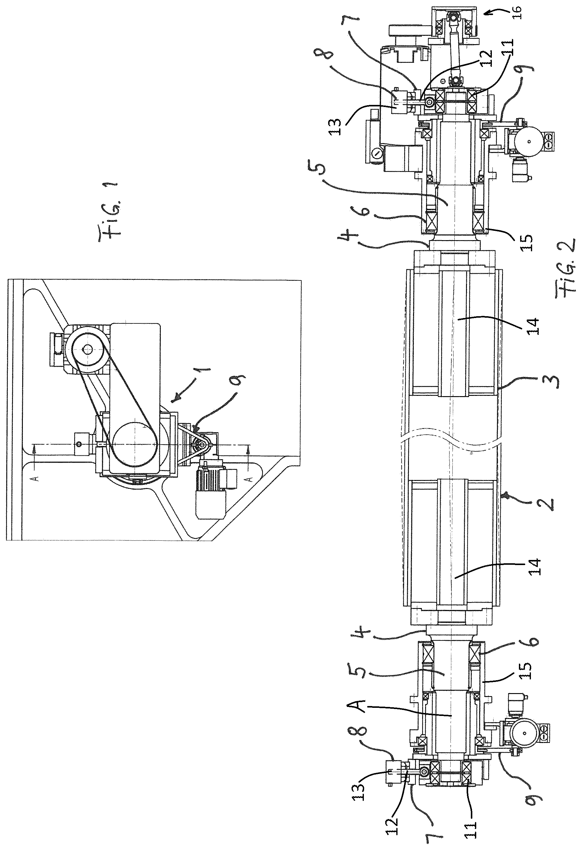 Patent US11772924 Figure 1 – Spreader roll
