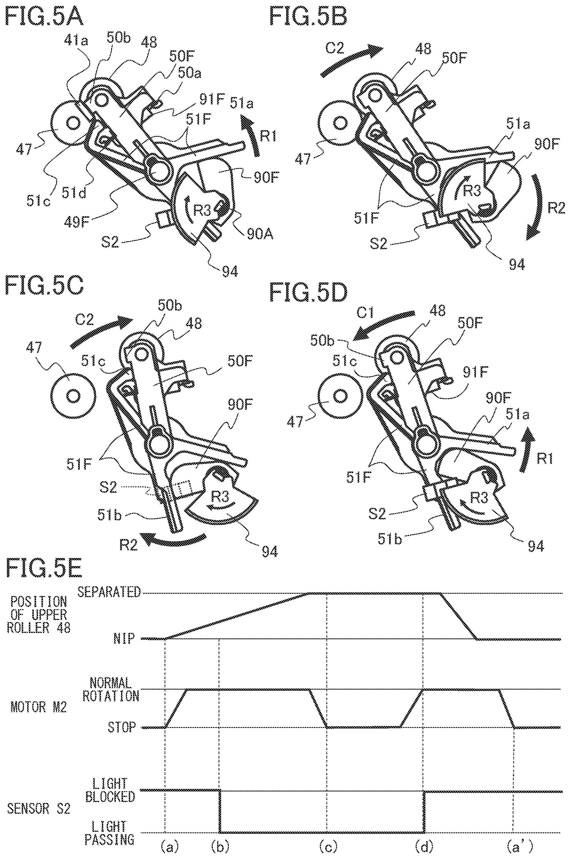Patent US11772926 Figure 5 – Sheet discharging apparatus, sheet processing apparatus, and image forming system