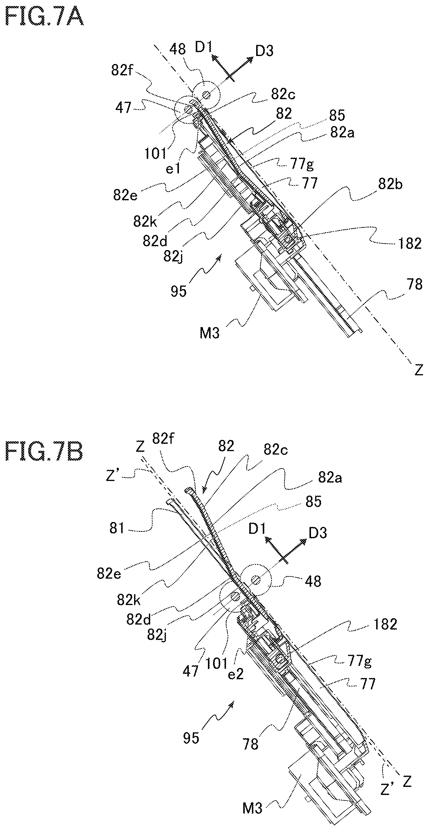 Patent US11772926 Figure 7 – Sheet discharging apparatus, sheet processing apparatus, and image forming system