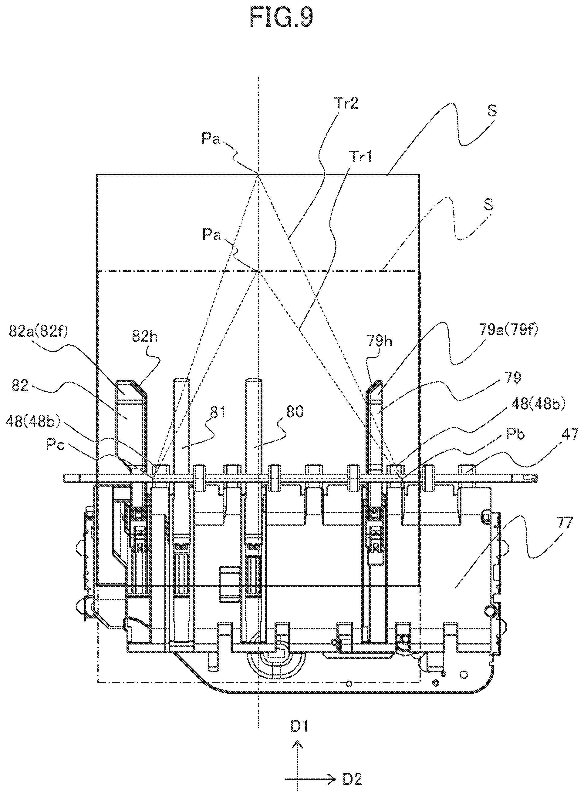 Patent US11772926 Figure 9 – Sheet discharging apparatus, sheet processing apparatus, and image forming system