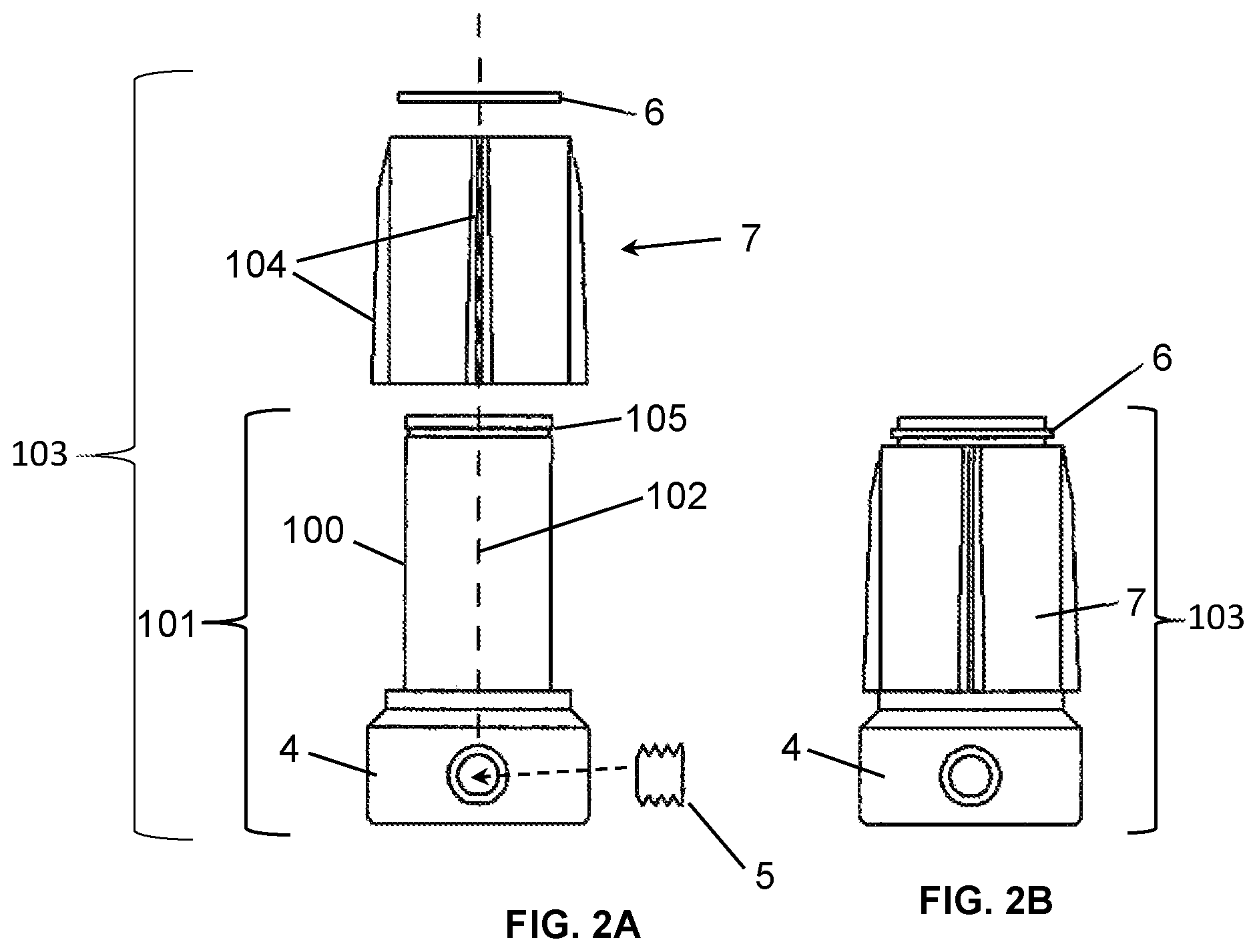 Patent US11772929 Figure 2 – Core insert and hand tool for dispensing material wound on a core