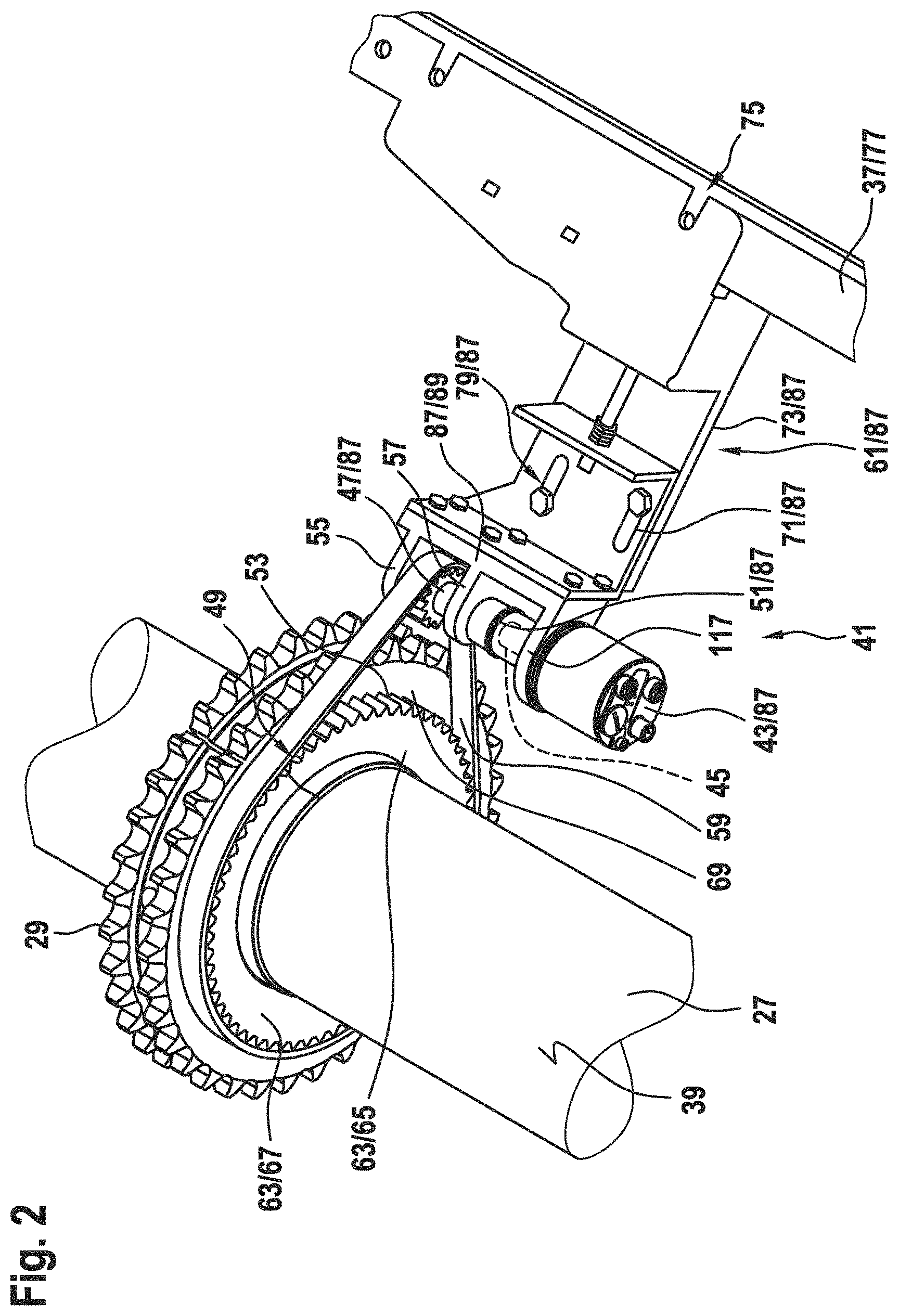 Patent US11772938 Figure 2 – Speed monitoring device of a passenger transportation system