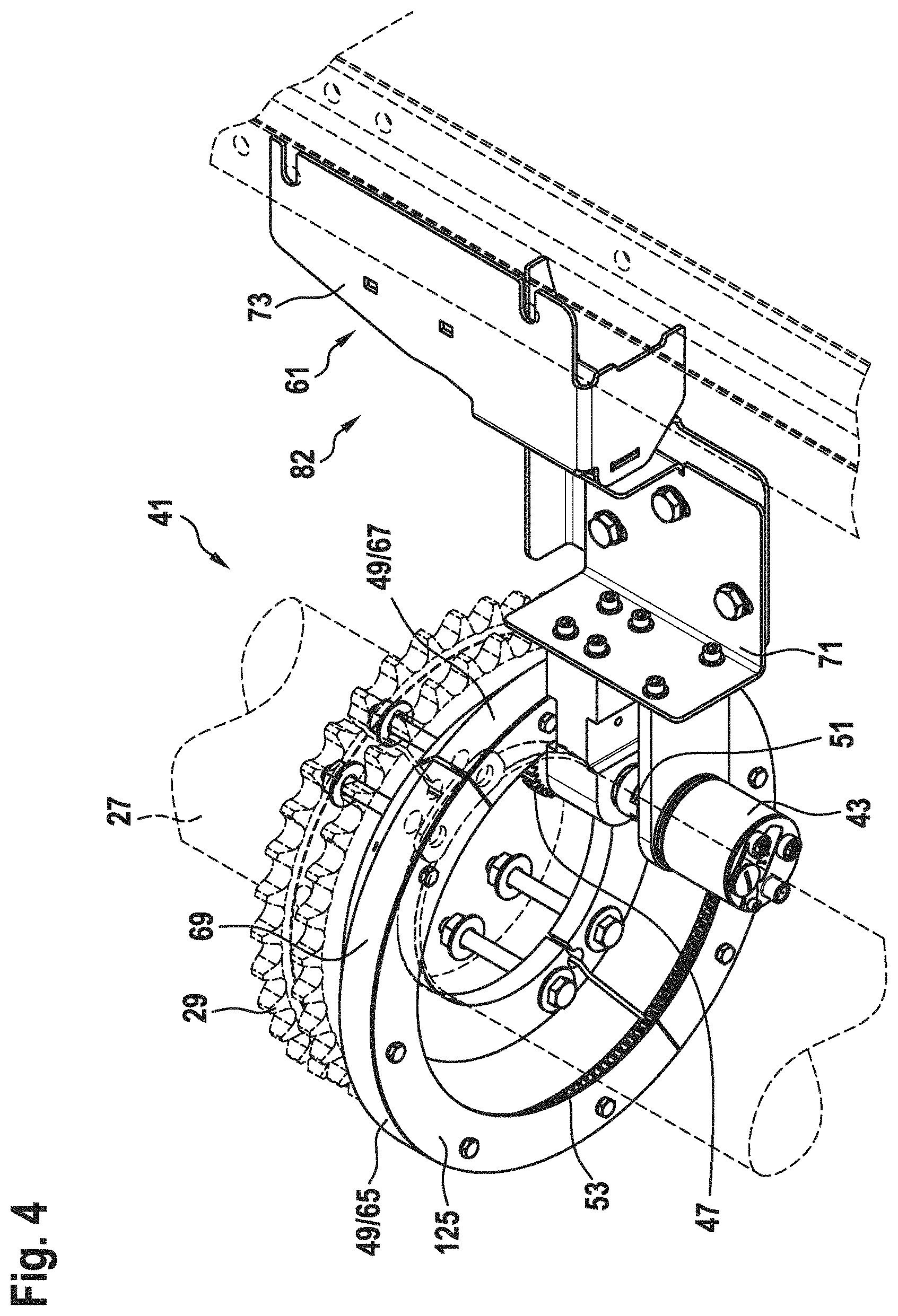 Patent US11772938 Figure 4 – Speed monitoring device of a passenger transportation system