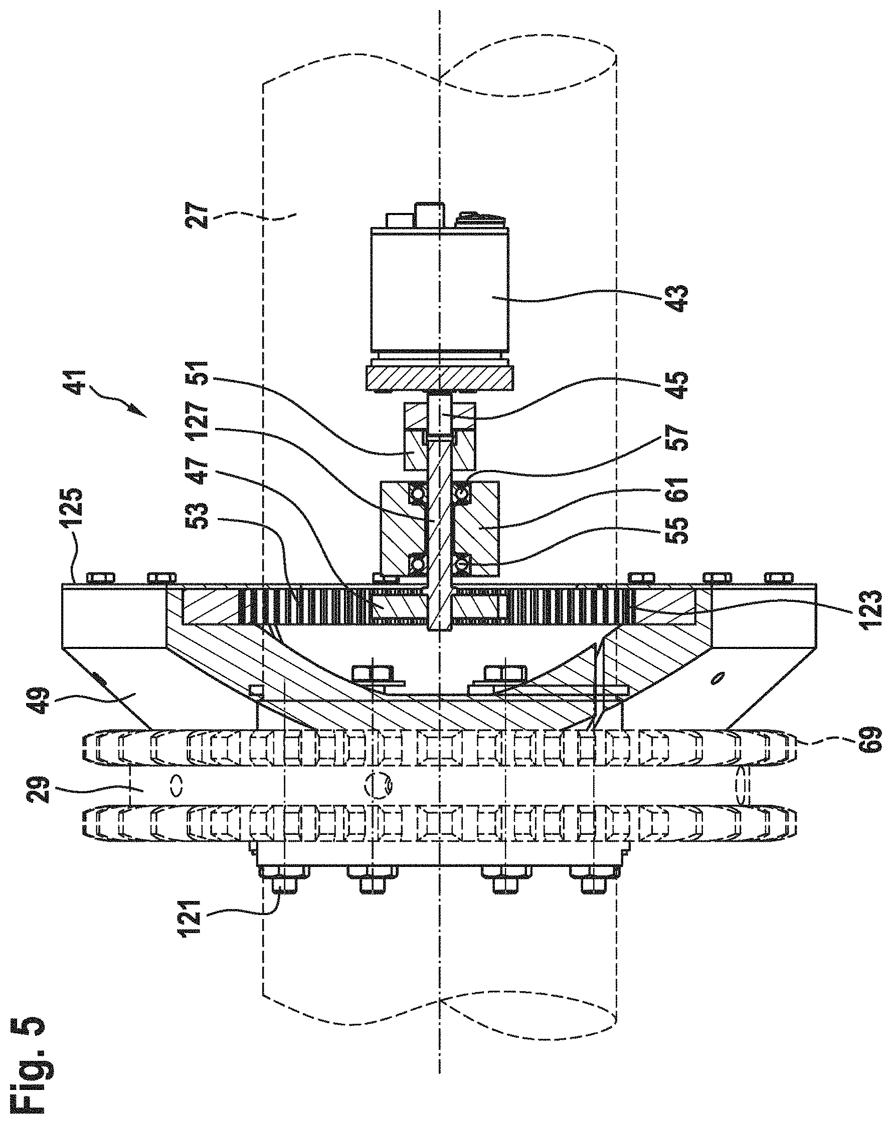 Patent US11772938 Figure 5 – Speed monitoring device of a passenger transportation system