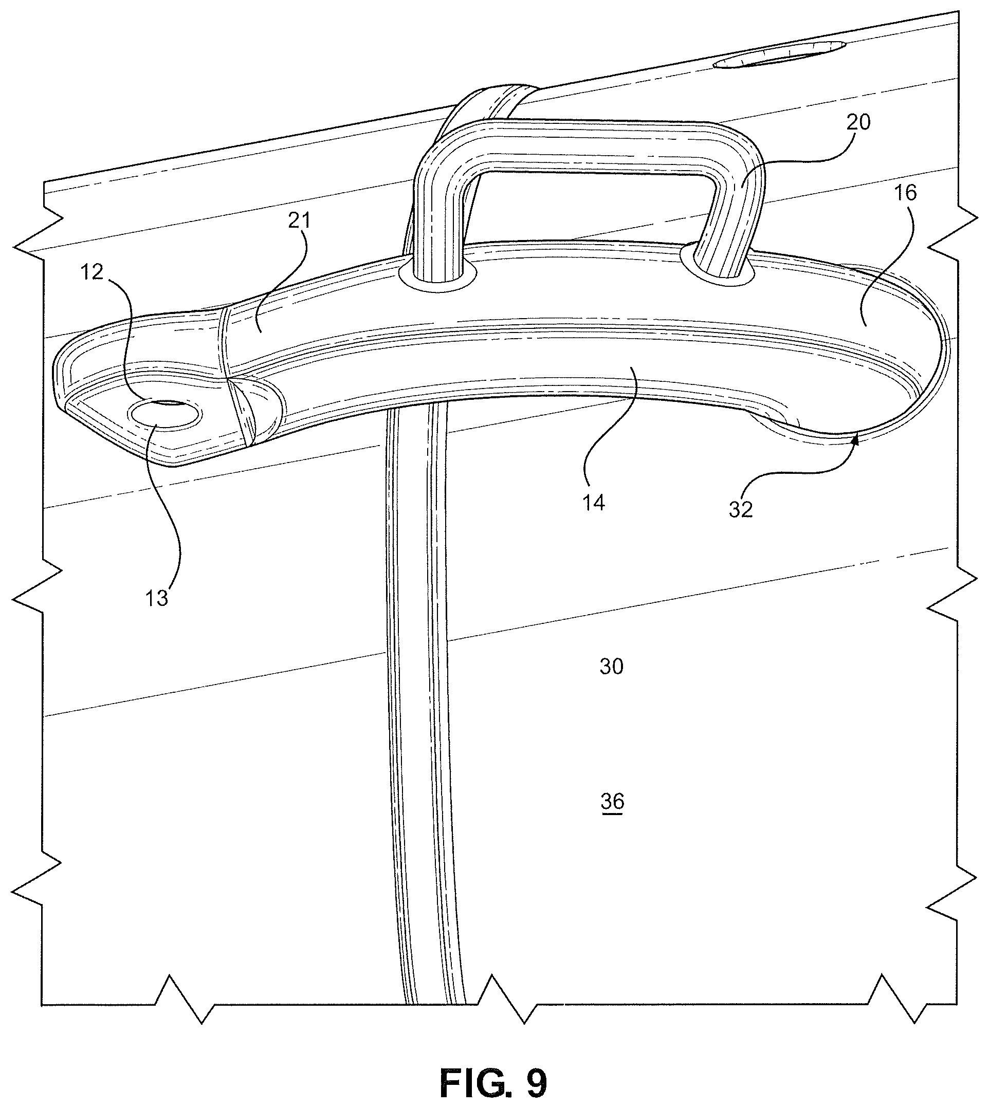 Patent US11772939 Figure 6 – Stable lifting hook