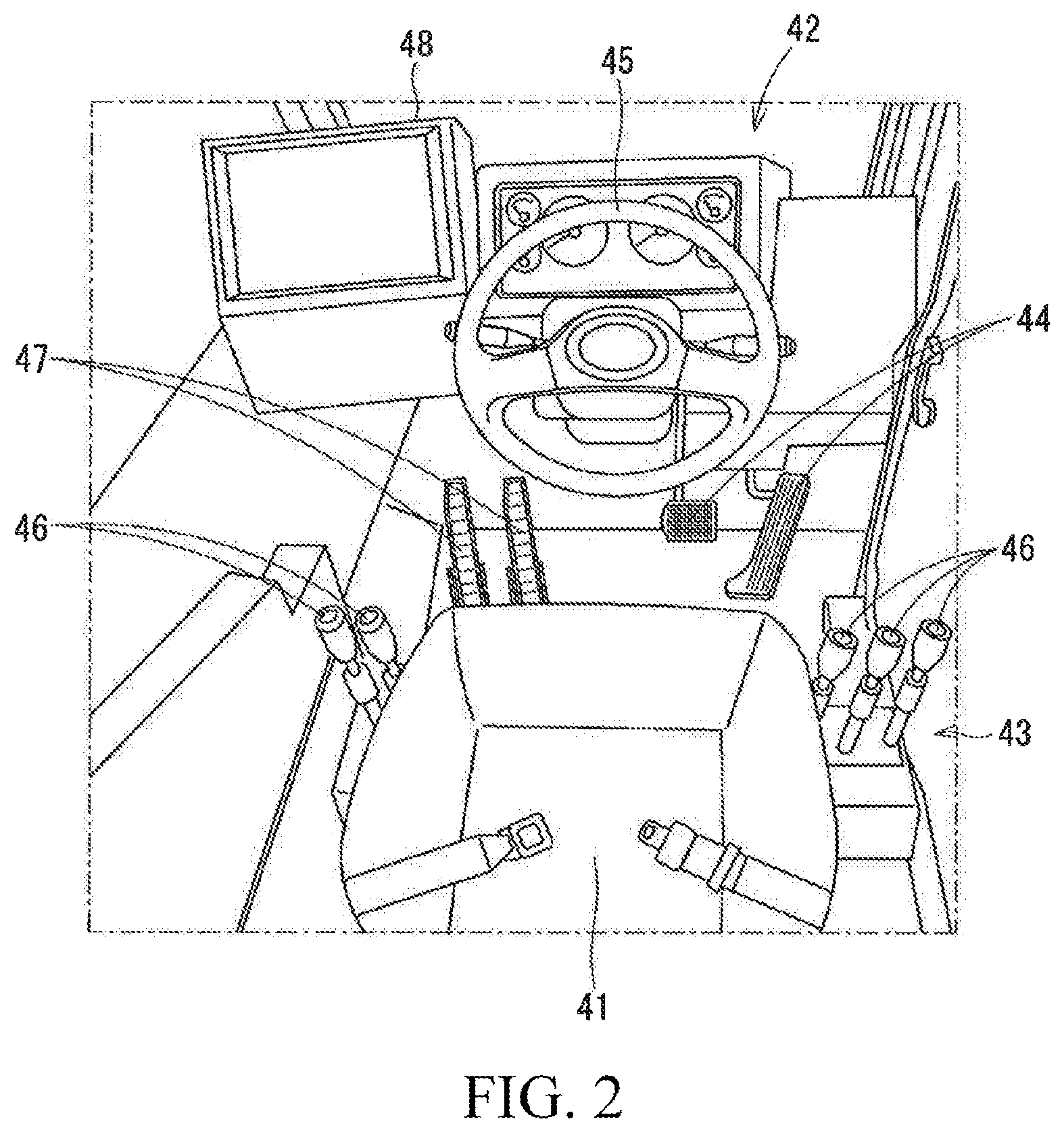 Patent US11772941 Figure 2 – Crane vehicle