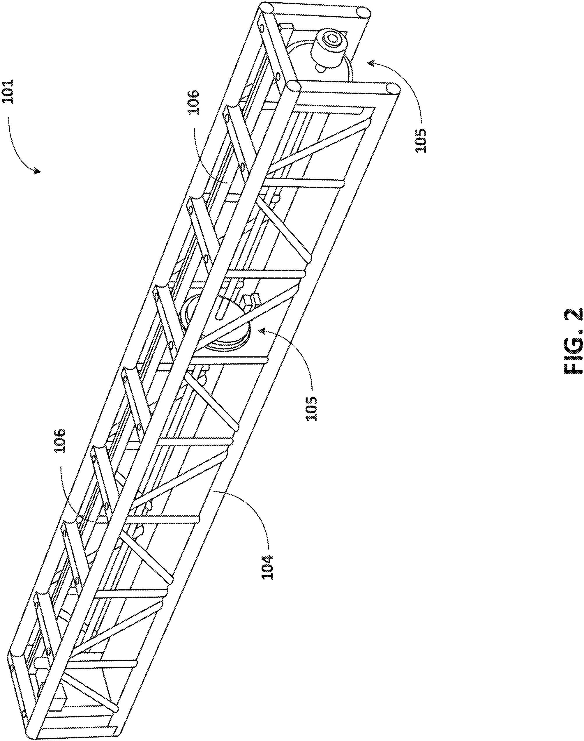 Patent US11772942 Figure 2 – Modular lift system