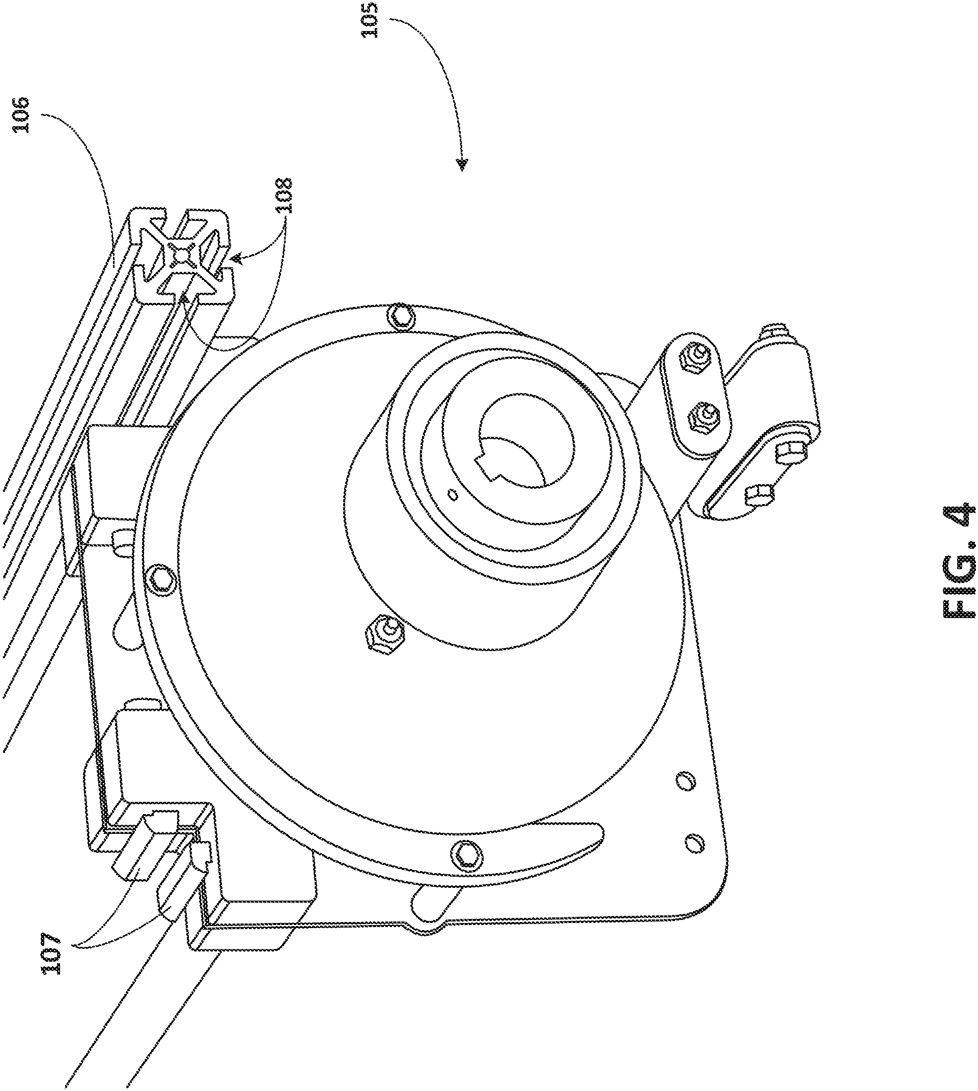 Patent US11772942 Figure 4 – Modular lift system