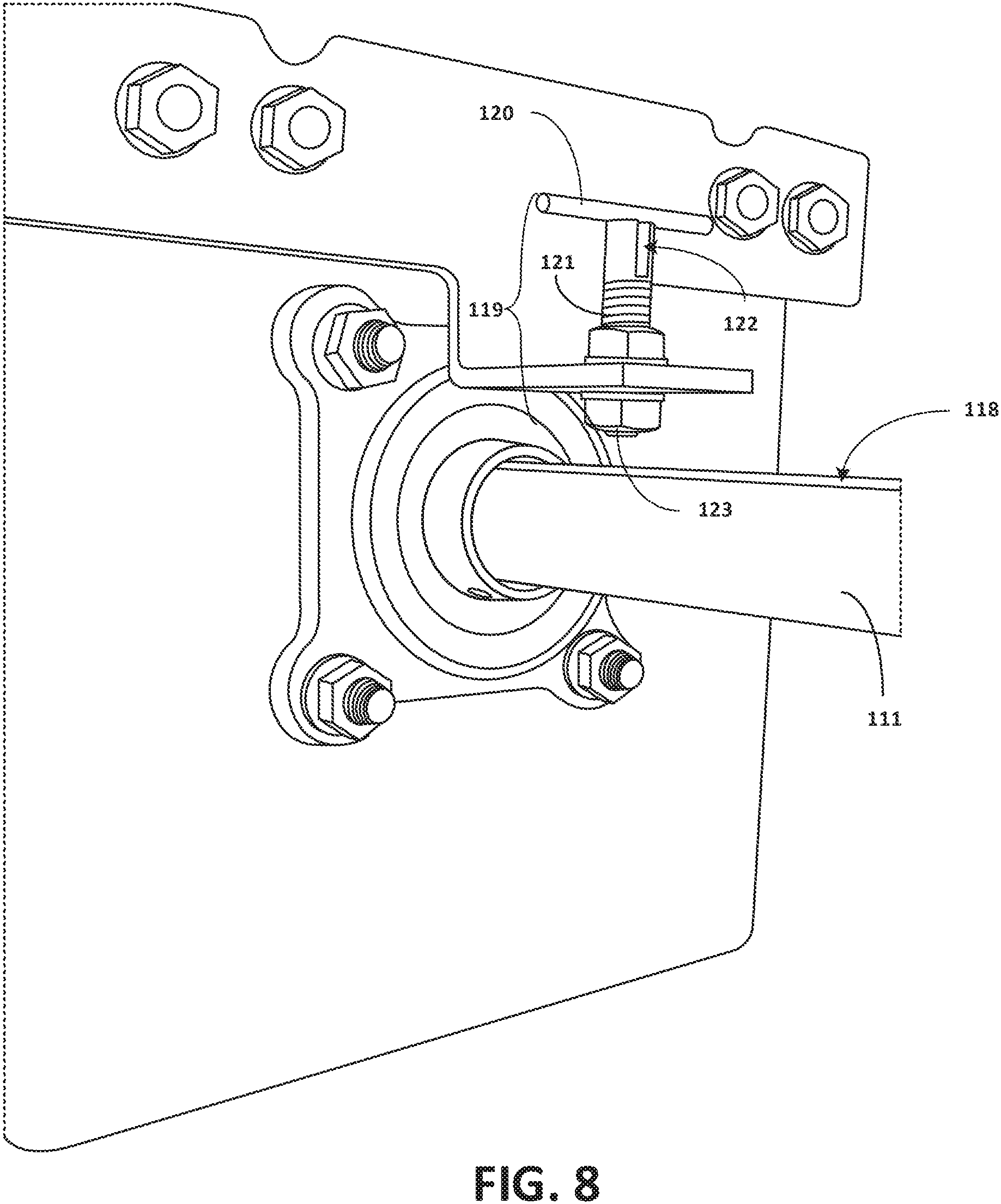 Patent US11772942 Figure 8 – Modular lift system