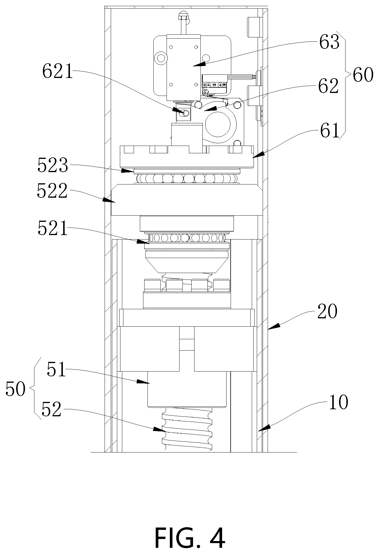 Patent US11772947 Figure 4 – Jacking machine and control method thereof