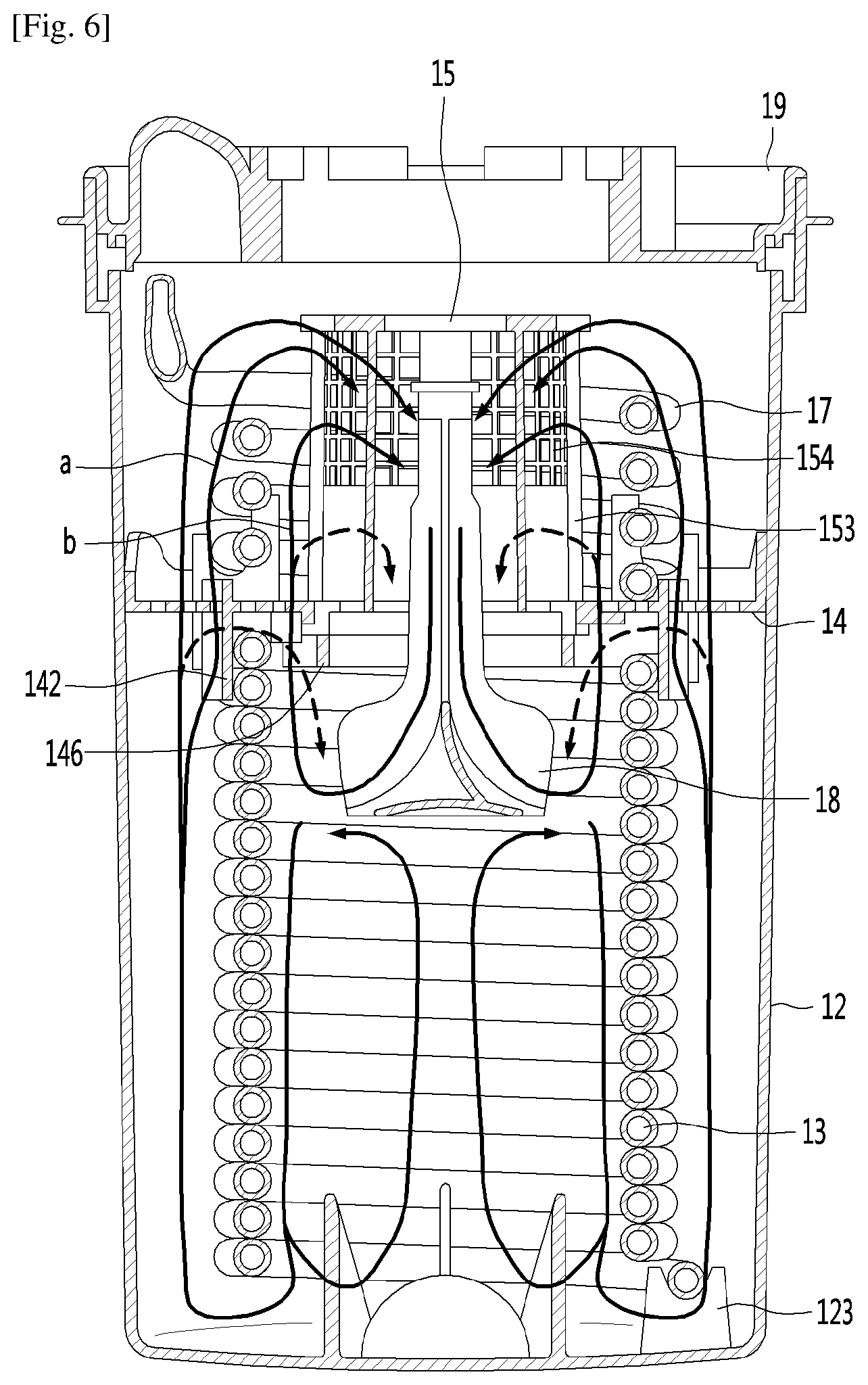 Patent US11772951 Figure 5 – Cooling unit for water purifier