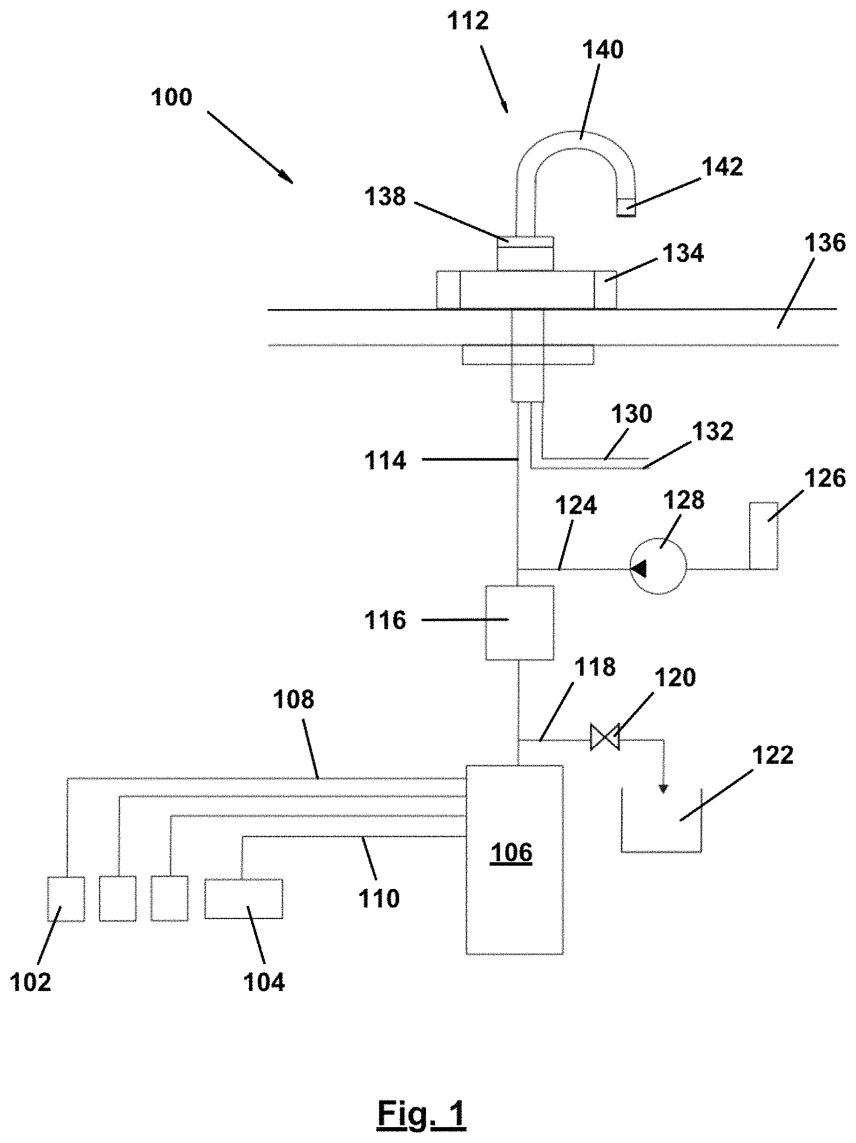 Patent US11772952 Figure 1 – Water-based liquid supply system