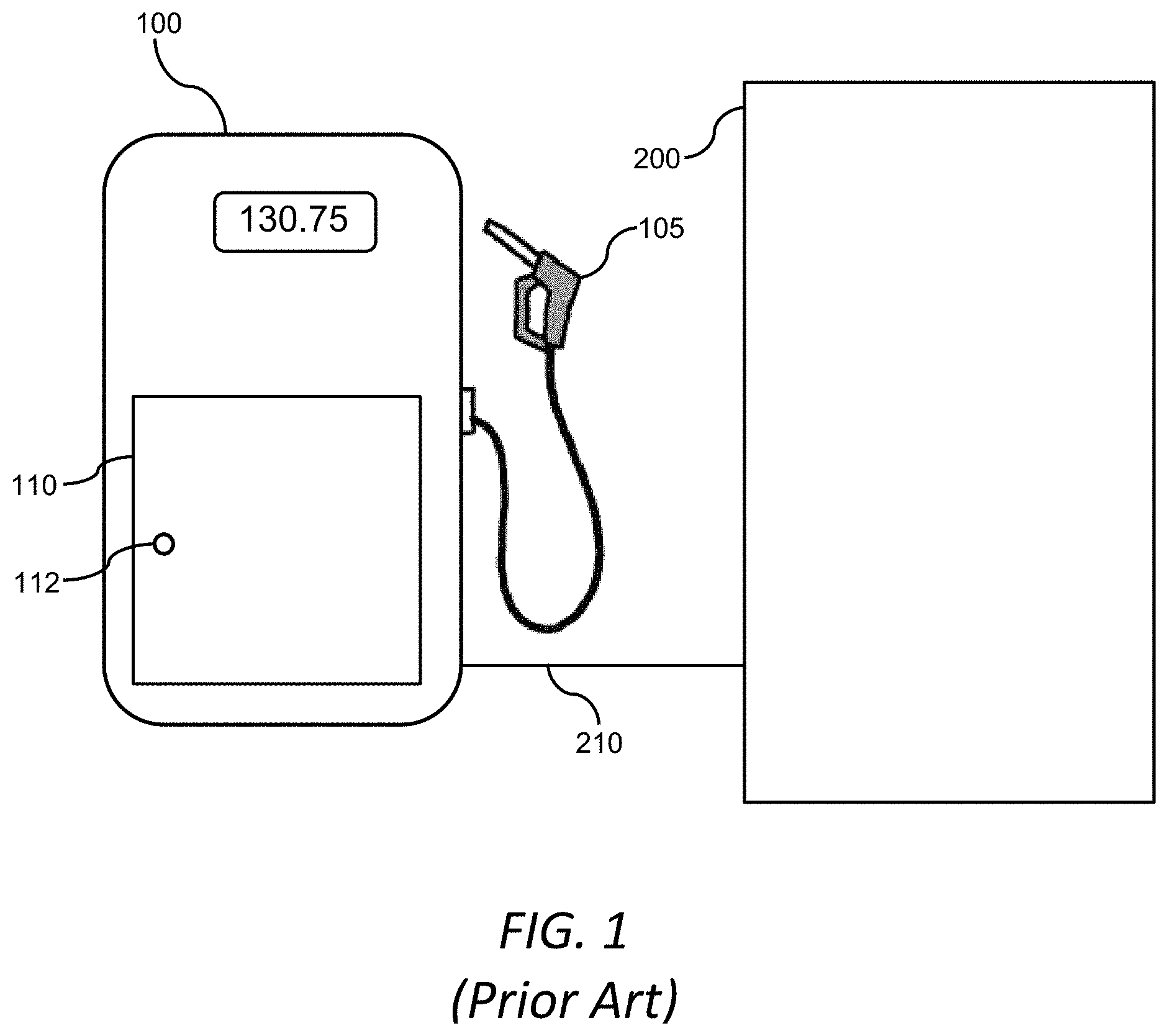 Patent US11772955 Figure 1 – System, and apparatus for protecting fuel dispensers
