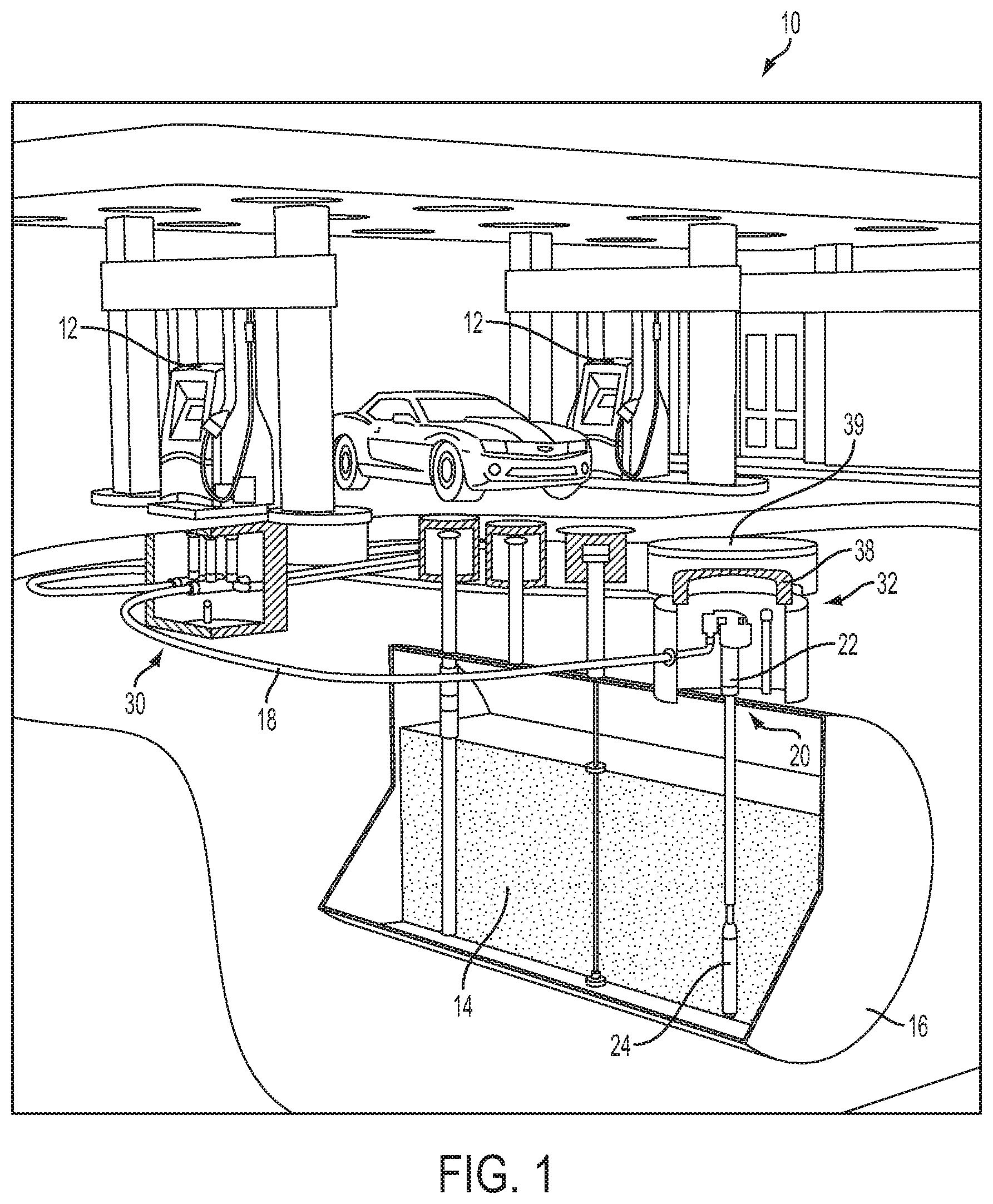 Patent US11772956 Figure 1 – Method and apparatus for limiting acidic corrosion and contamination in fuel delivery systems