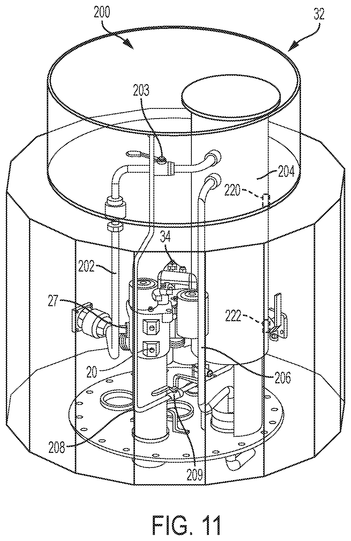 Patent US11772956 Figure 9 – Method and apparatus for limiting acidic corrosion and contamination in fuel delivery systems
