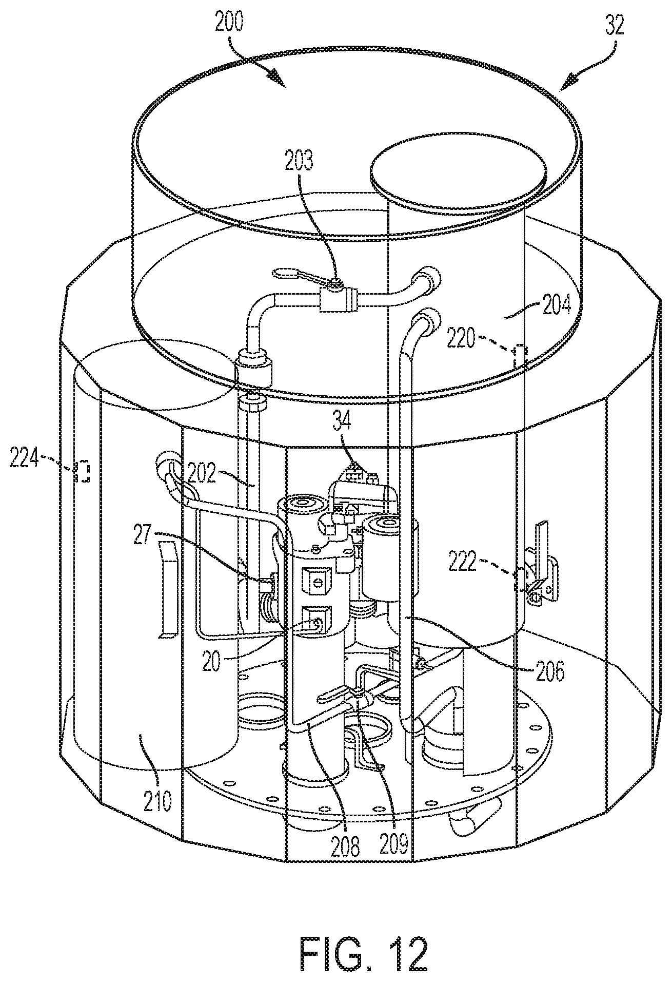 Patent US11772956 Figure 10 – Method and apparatus for limiting acidic corrosion and contamination in fuel delivery systems
