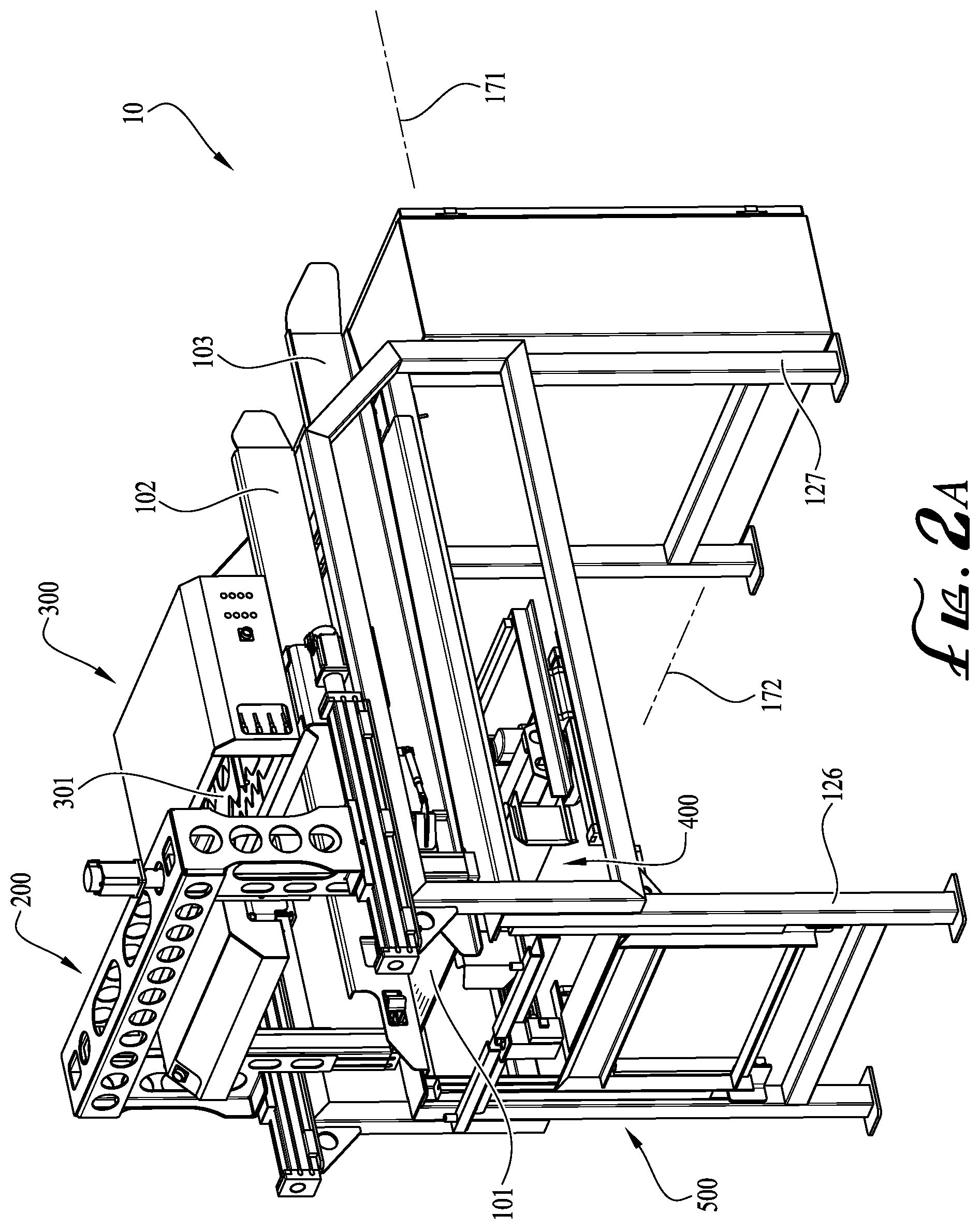 Patent US11772957 Figure 3 – Apparatus and method for deconstructing mattresses