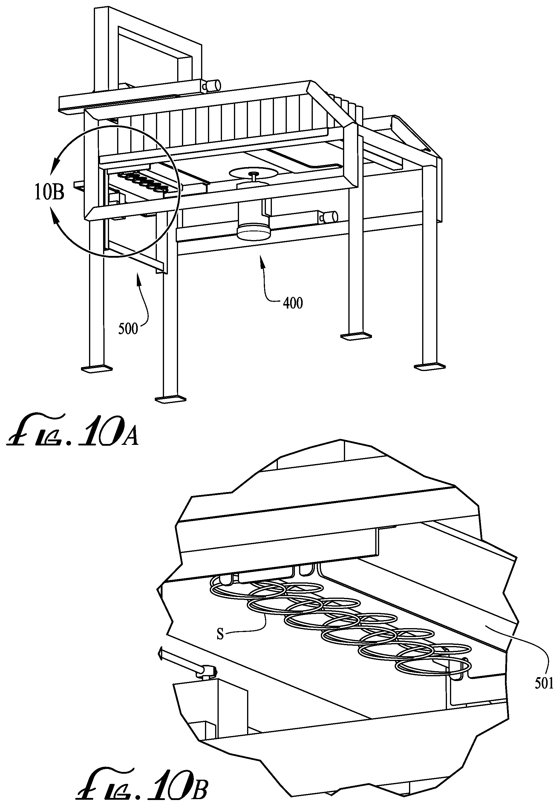 Patent US11772957 Figure 12 – Apparatus and method for deconstructing mattresses