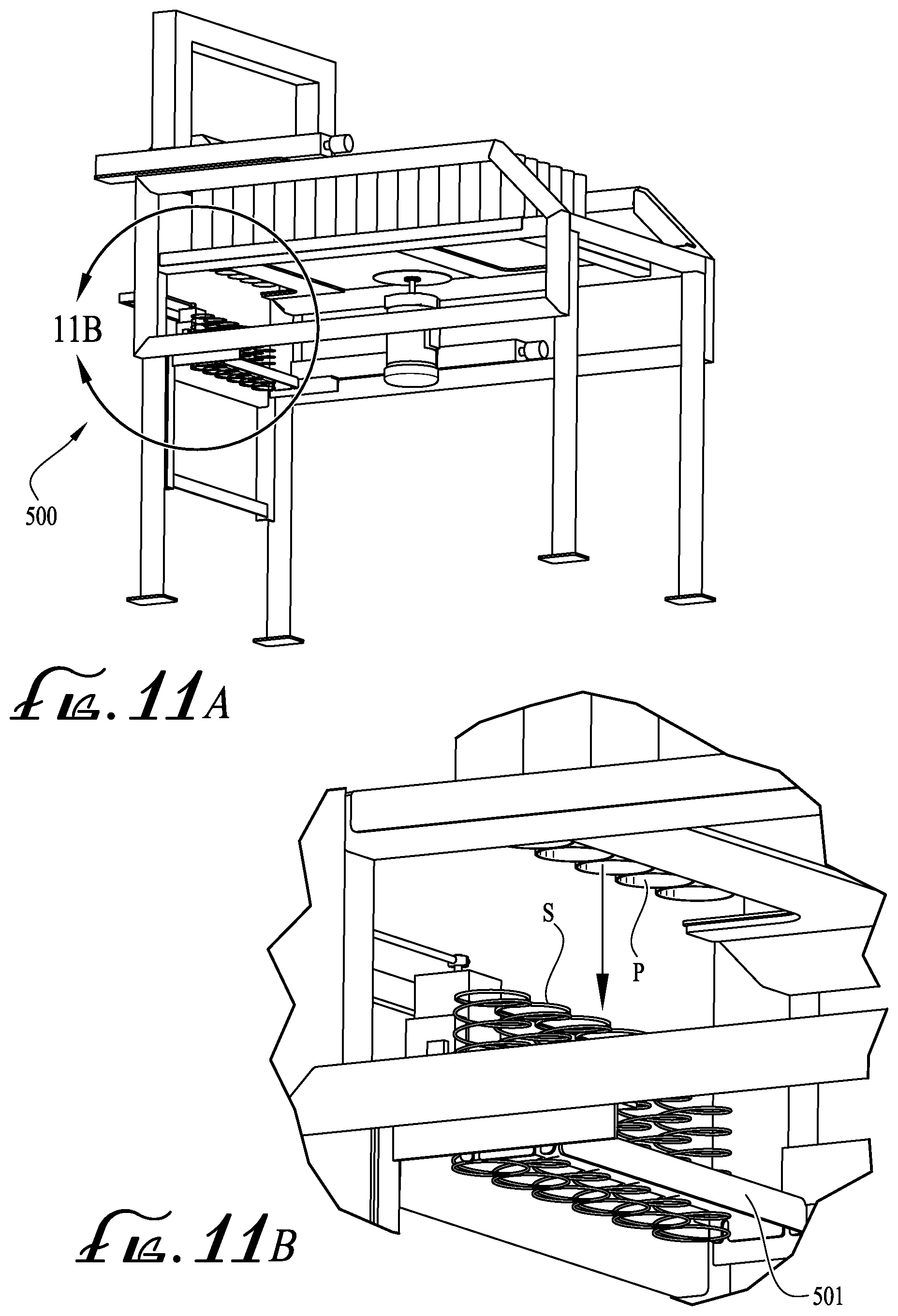 Patent US11772957 Figure 13 – Apparatus and method for deconstructing mattresses