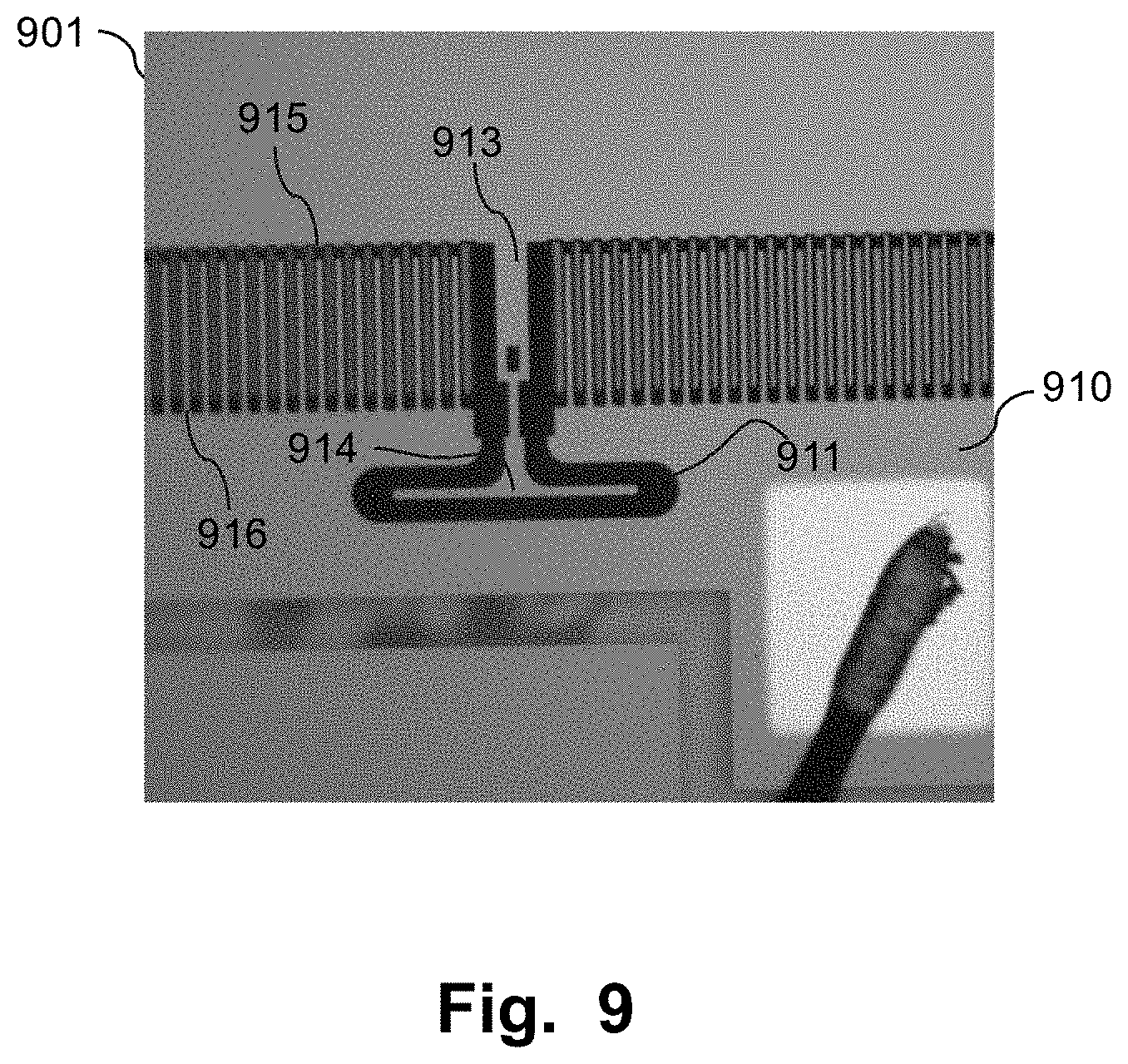 Patent US11772959 Figure 9 – MEMS device with improved dynamic mechanical performance through damping by localized viscoelastic medium