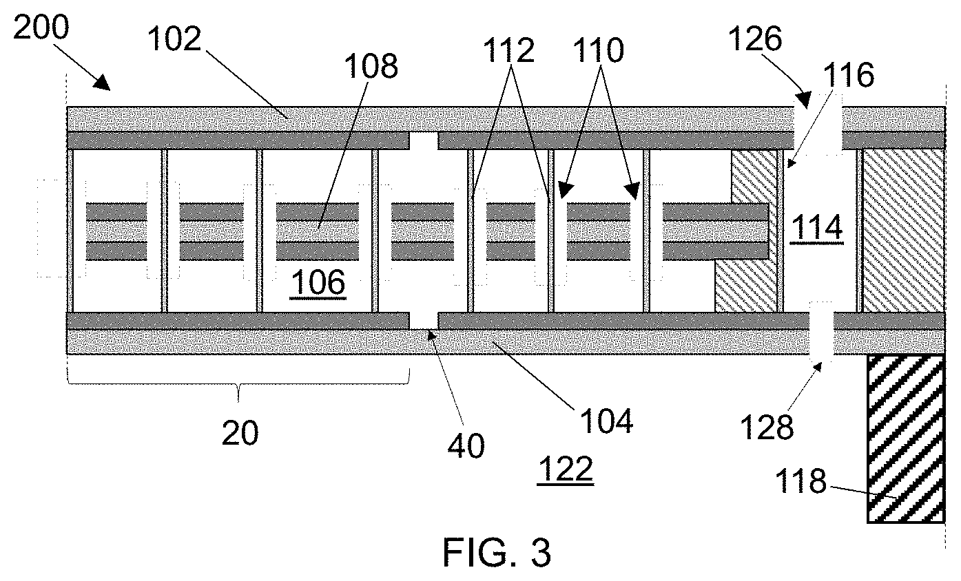 Patent US11772961 Figure 2 – MEMS device with perimeter barometric relief pierce