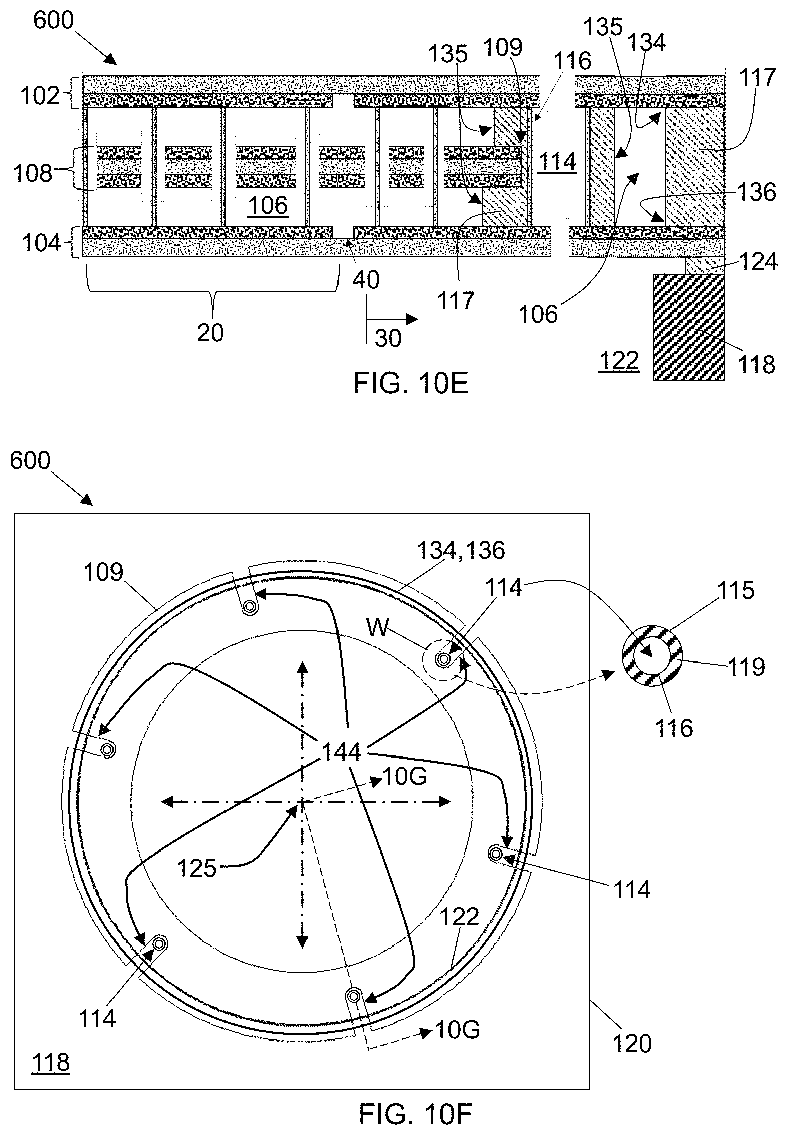 Patent US11772961 Figure 8 – MEMS device with perimeter barometric relief pierce