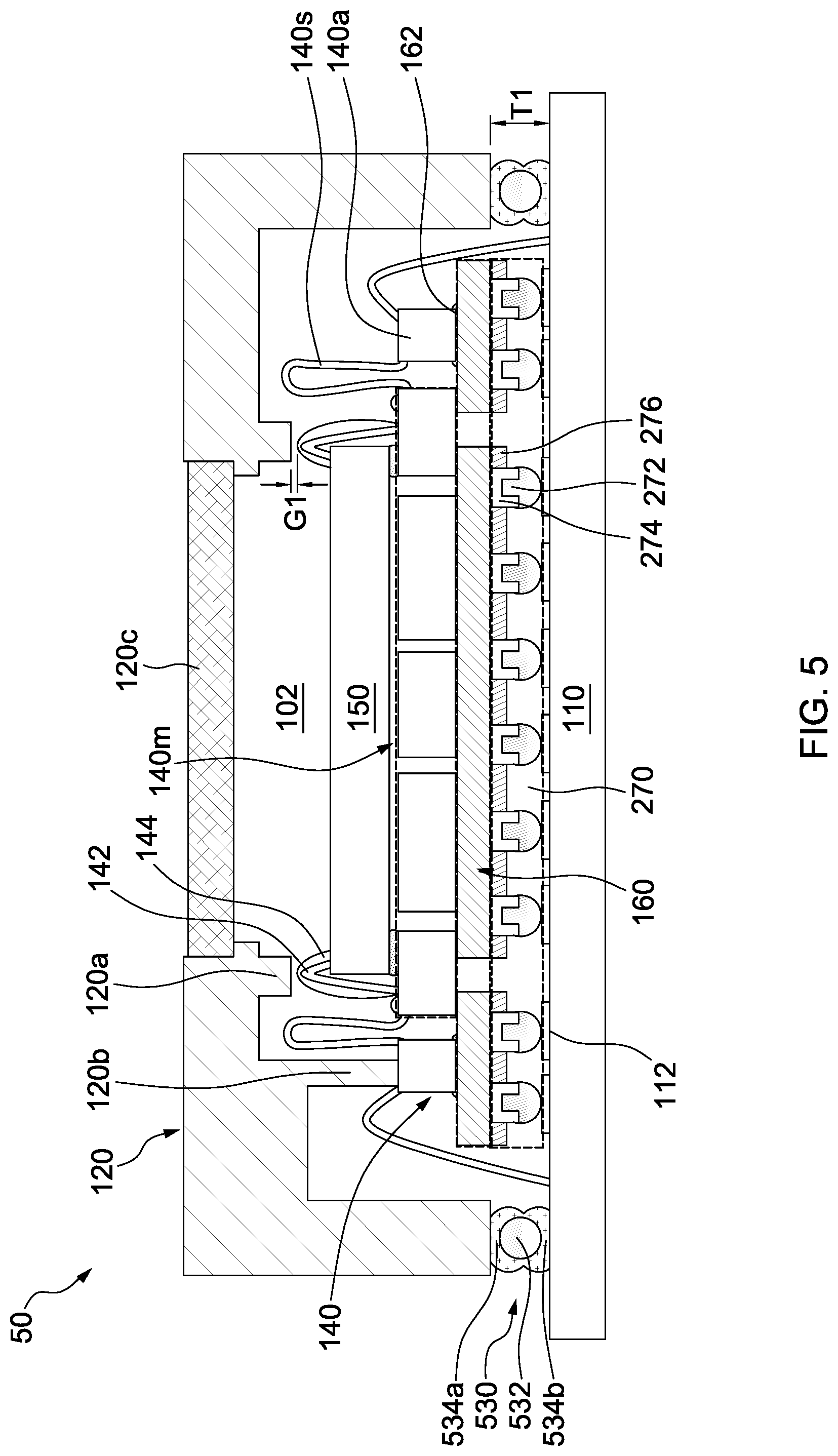Patent US11772962 Figure 5 – MEMS package and forming method thereof
