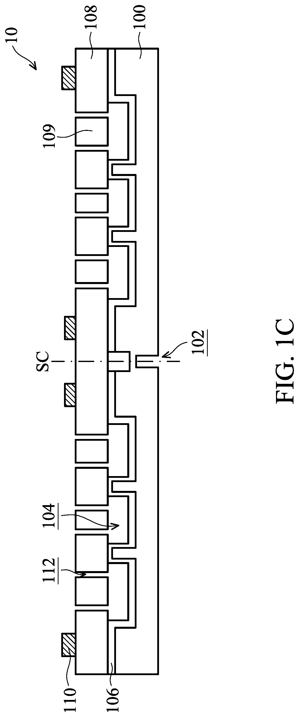 Patent US11772963 Figure 3 – Bonding process for forming semiconductor device structure