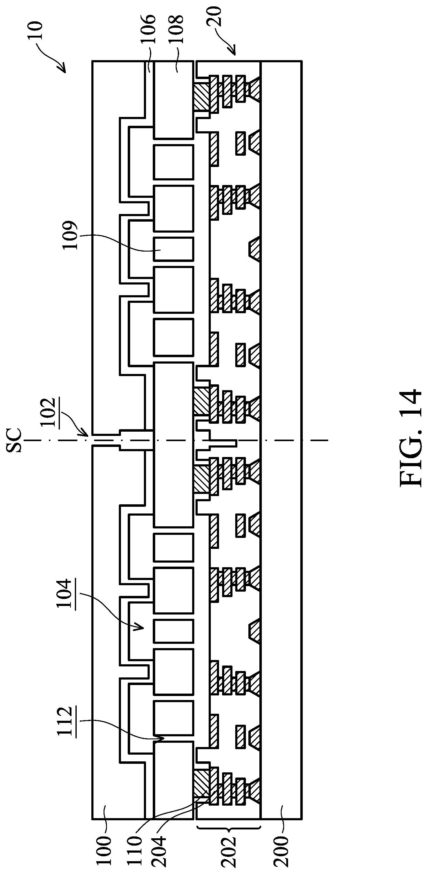Patent US11772963 Figure 19 – Bonding process for forming semiconductor device structure