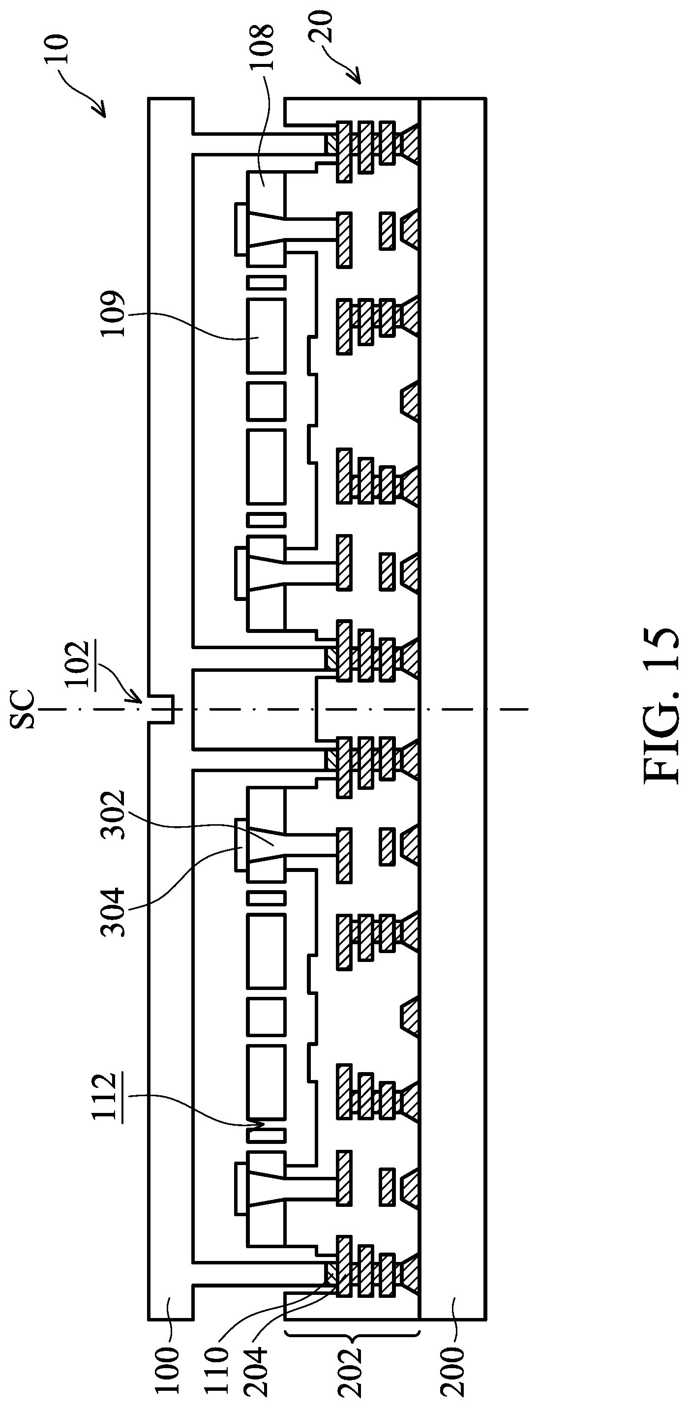 Patent US11772963 Figure 20 – Bonding process for forming semiconductor device structure