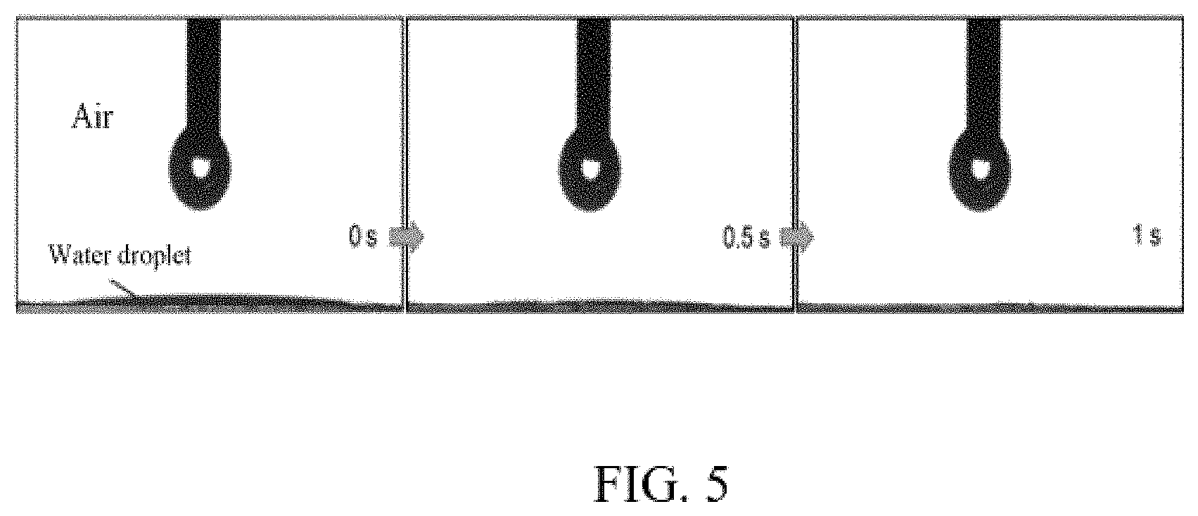 Patent US11772973 Figure 5 – Super-hydrophilic carbon nanotube composite film and method for making the same