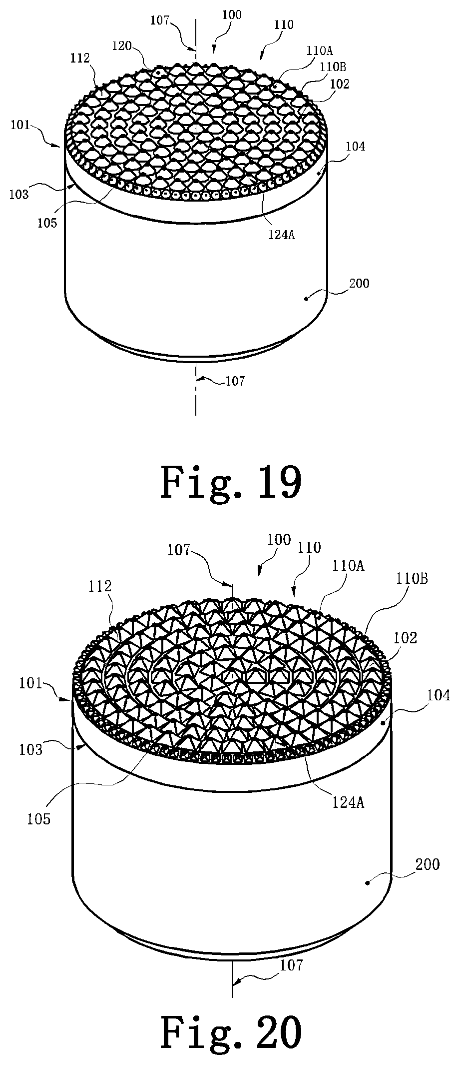 Patent US11772977 Figure 10 – Polycrystalline diamond compact table with polycrystalline diamond extensions therefrom