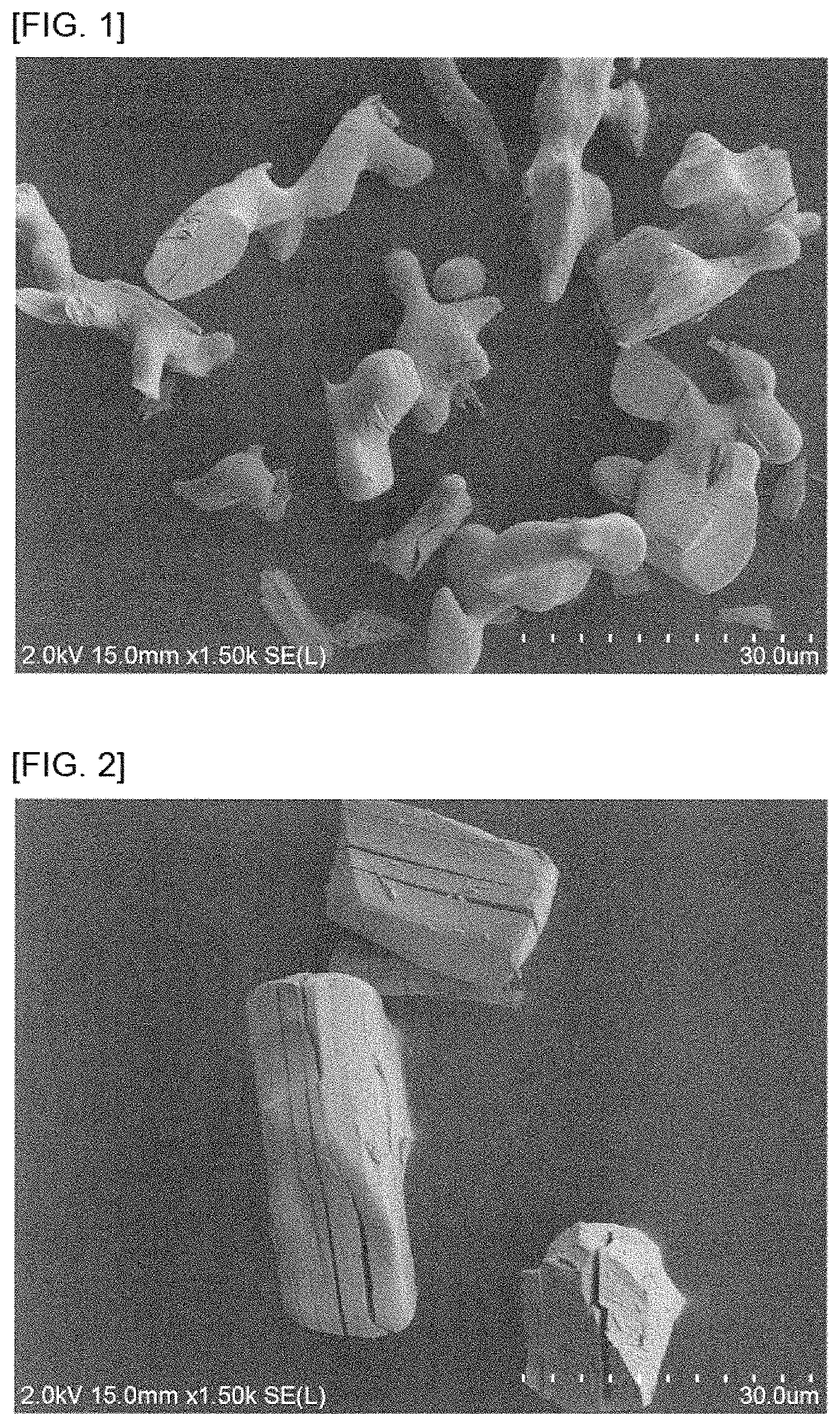 Patent US11772982 Figure 1 – Potassium titanate powder, method for producing same, friction modifier, resin composition, friction material, and friction member