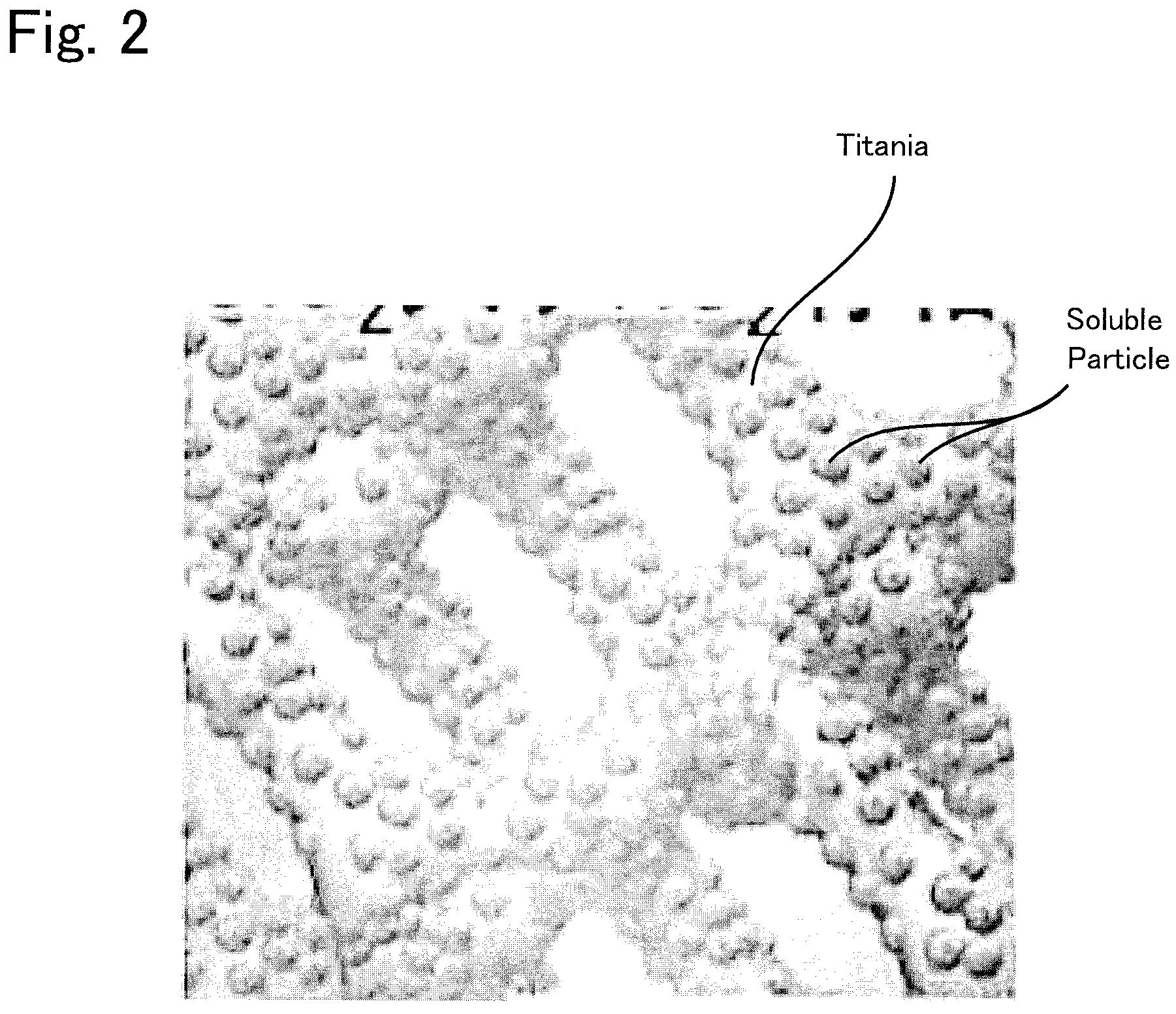 Patent US11772983 Figure 2 – Titania porous body and method for producing same